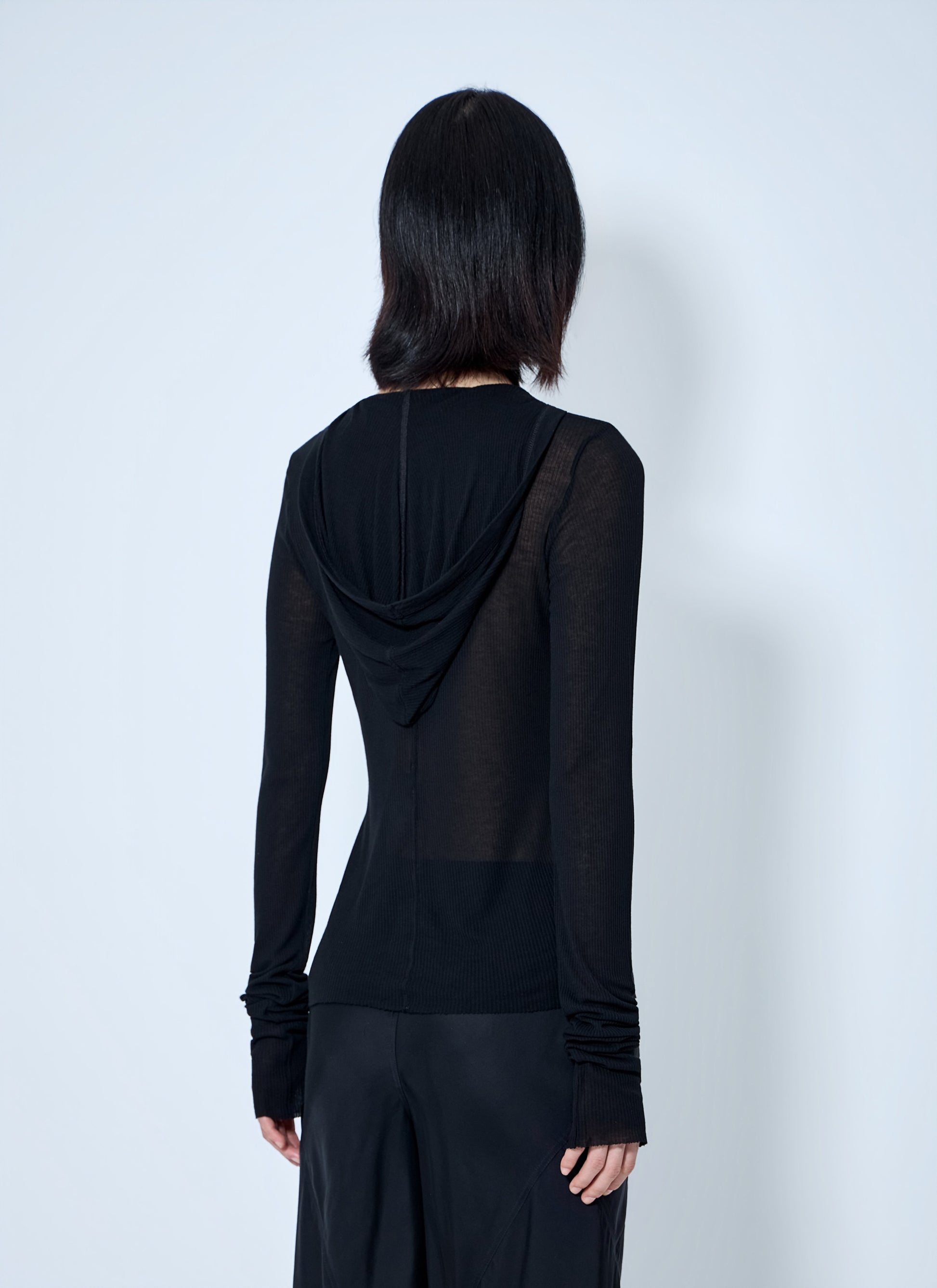 Rick Owens Women Long Sleeve Hooded Top RICK OWENS