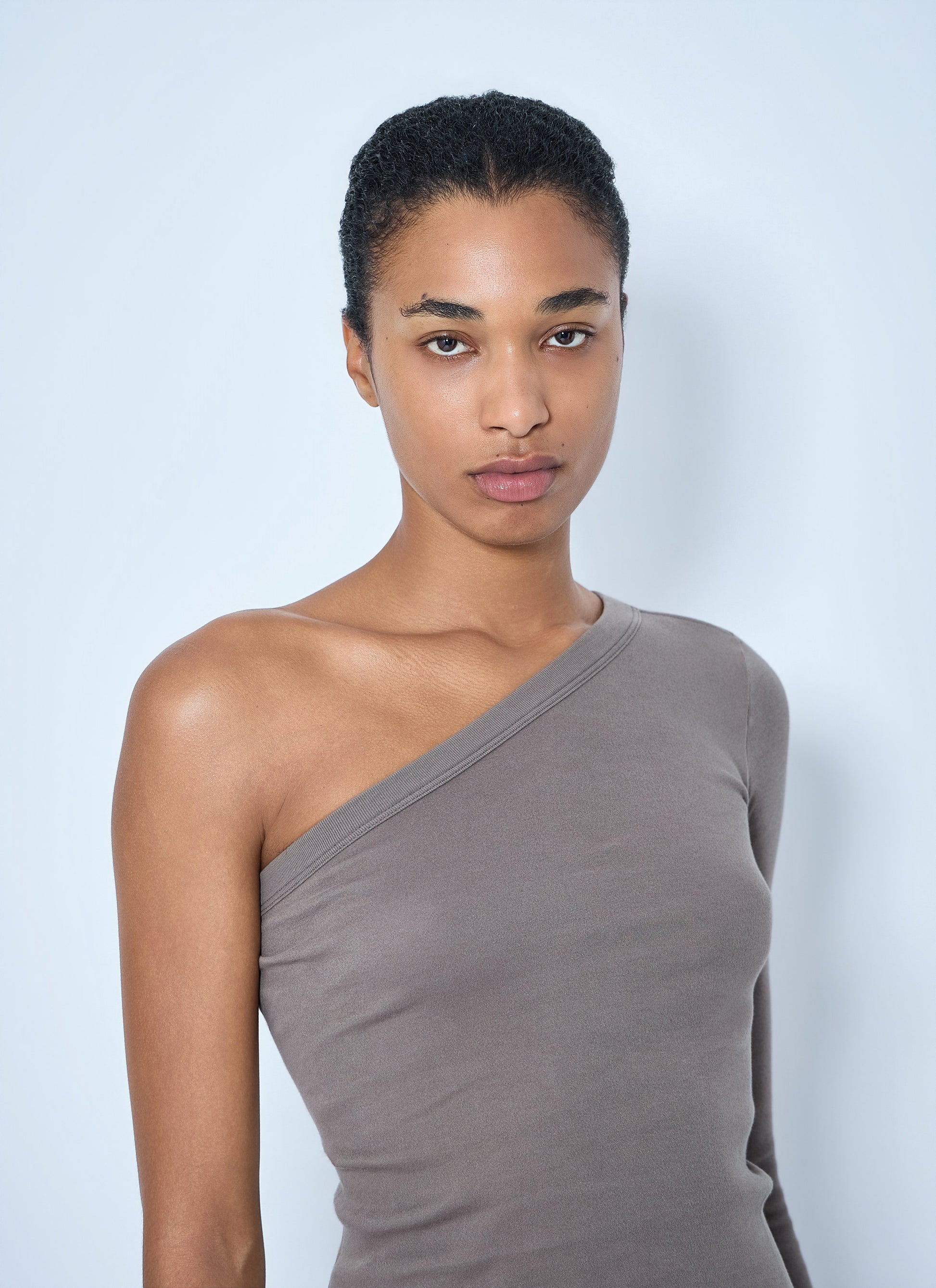 Rick Owens Women Asymmetric Long-Sleeve Top RICK OWENS