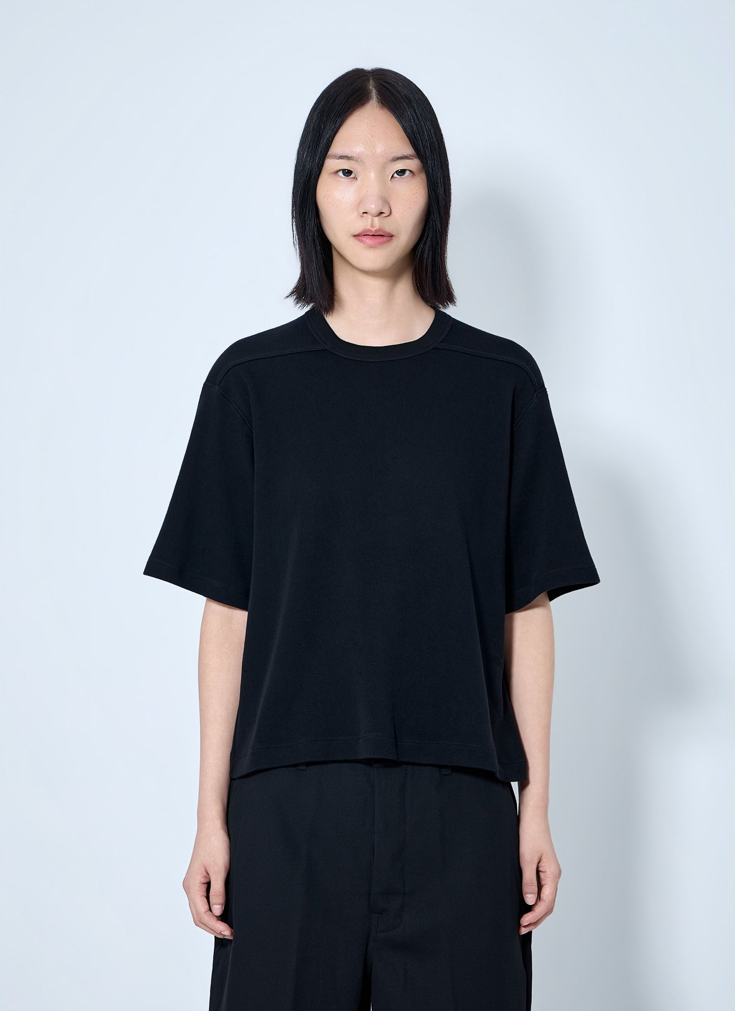 Rick Owens Women Cropped Brad T-Shirt RICK OWENS