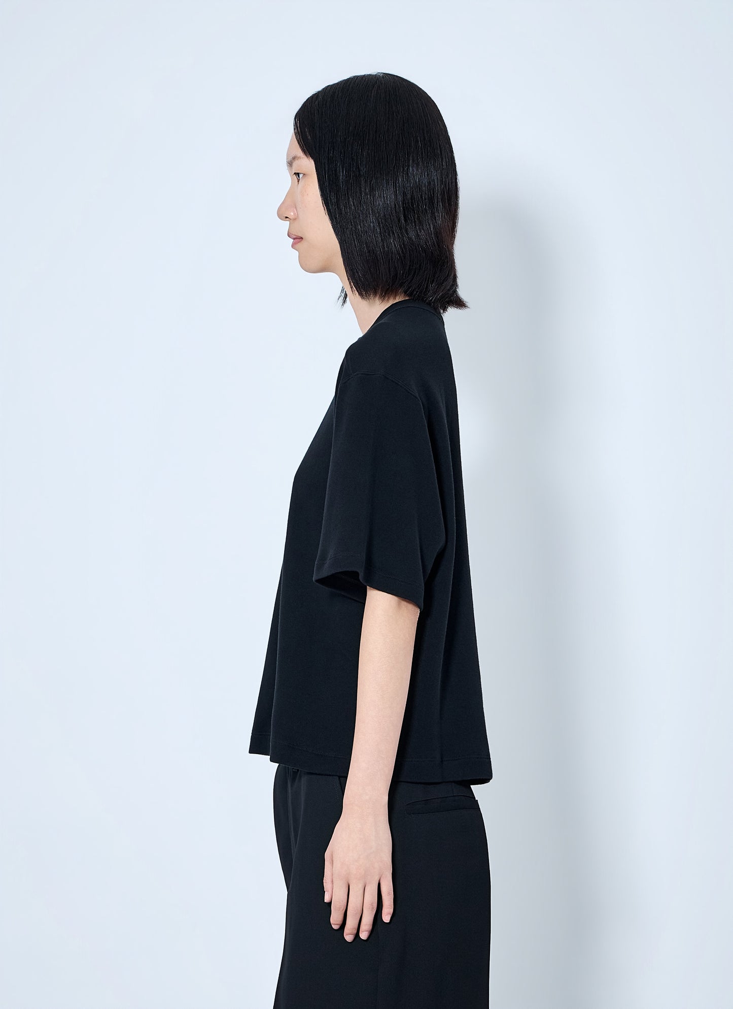 Rick Owens Women Cropped Brad T-Shirt RICK OWENS