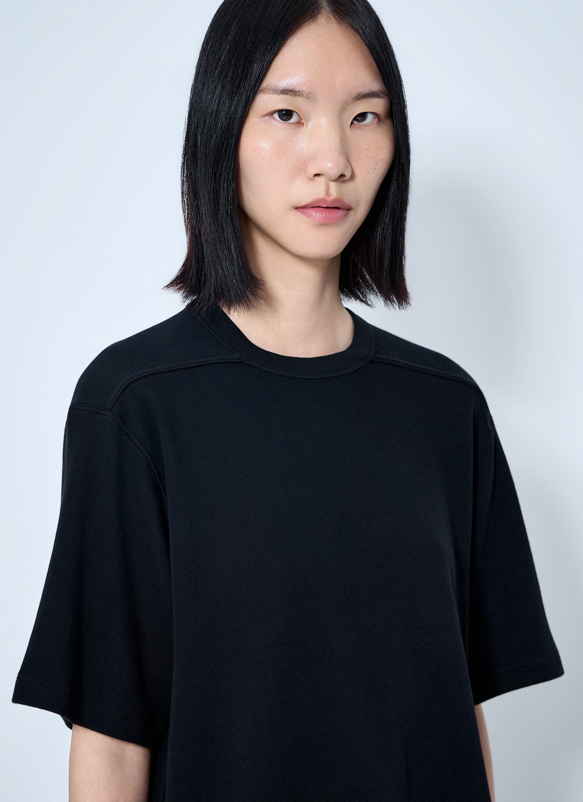 Rick Owens Women Cropped Brad T-Shirt RICK OWENS