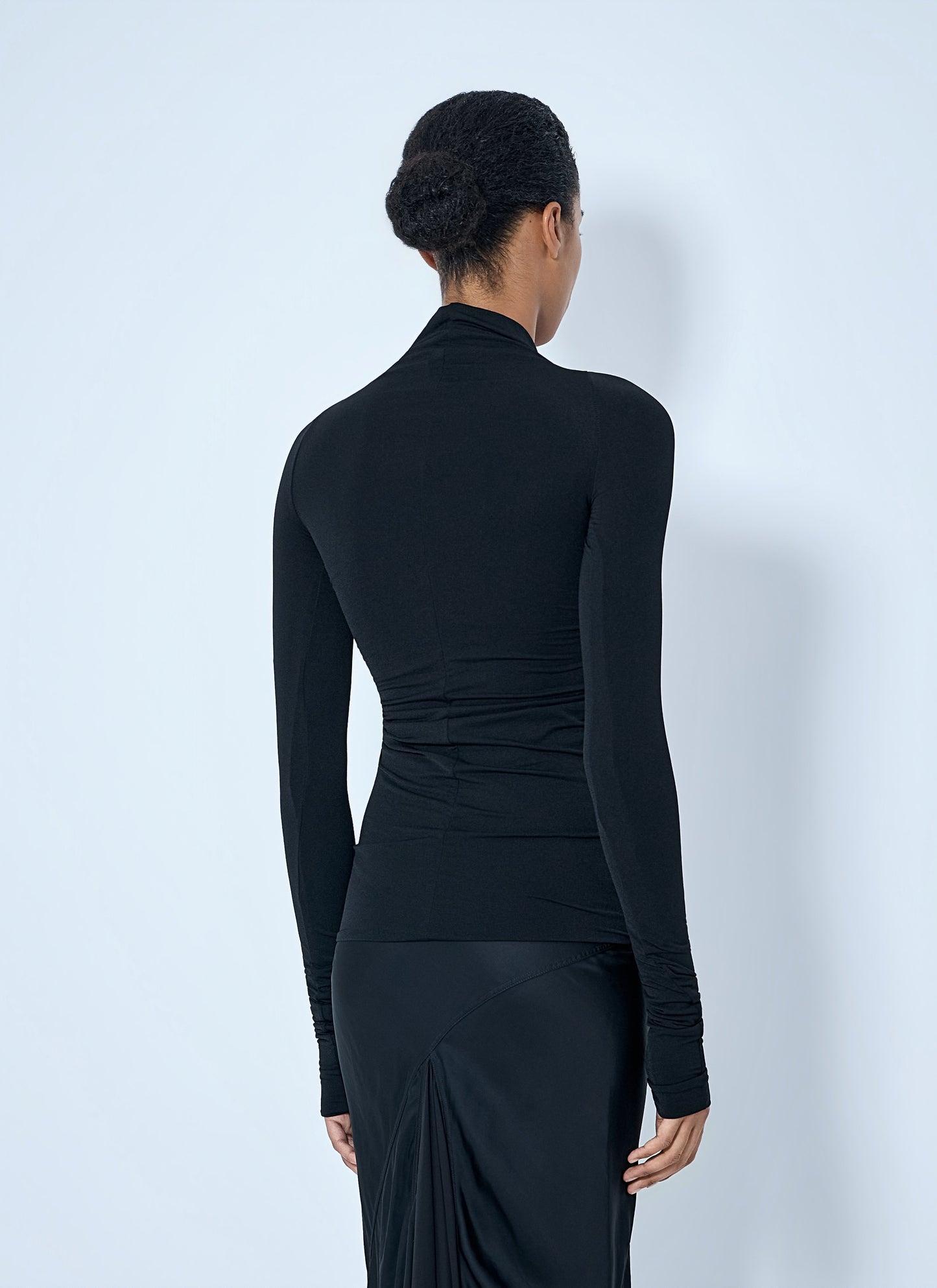Rick Owens Women Jersey Ls Prong Top RICK OWENS