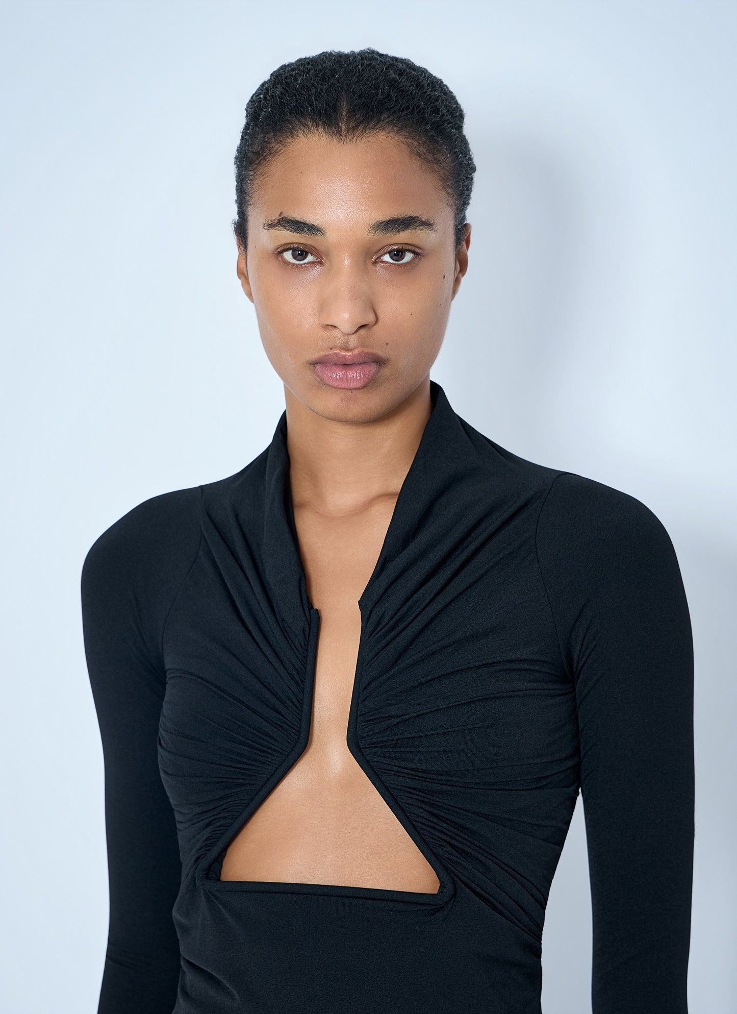 Rick Owens Women Jersey Ls Prong Top RICK OWENS
