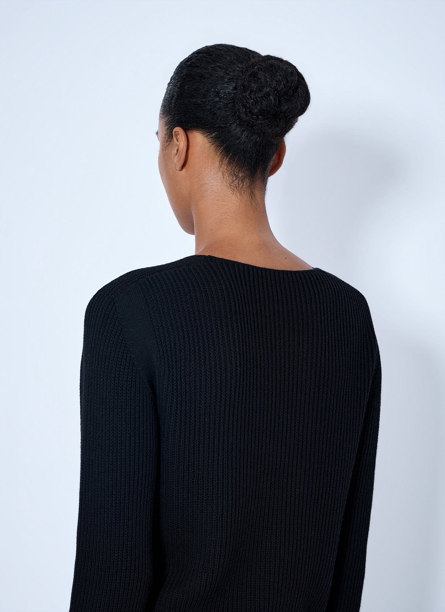 Rick Owens Women Deep V-Neck Ribbed Sweater RICK OWENS
