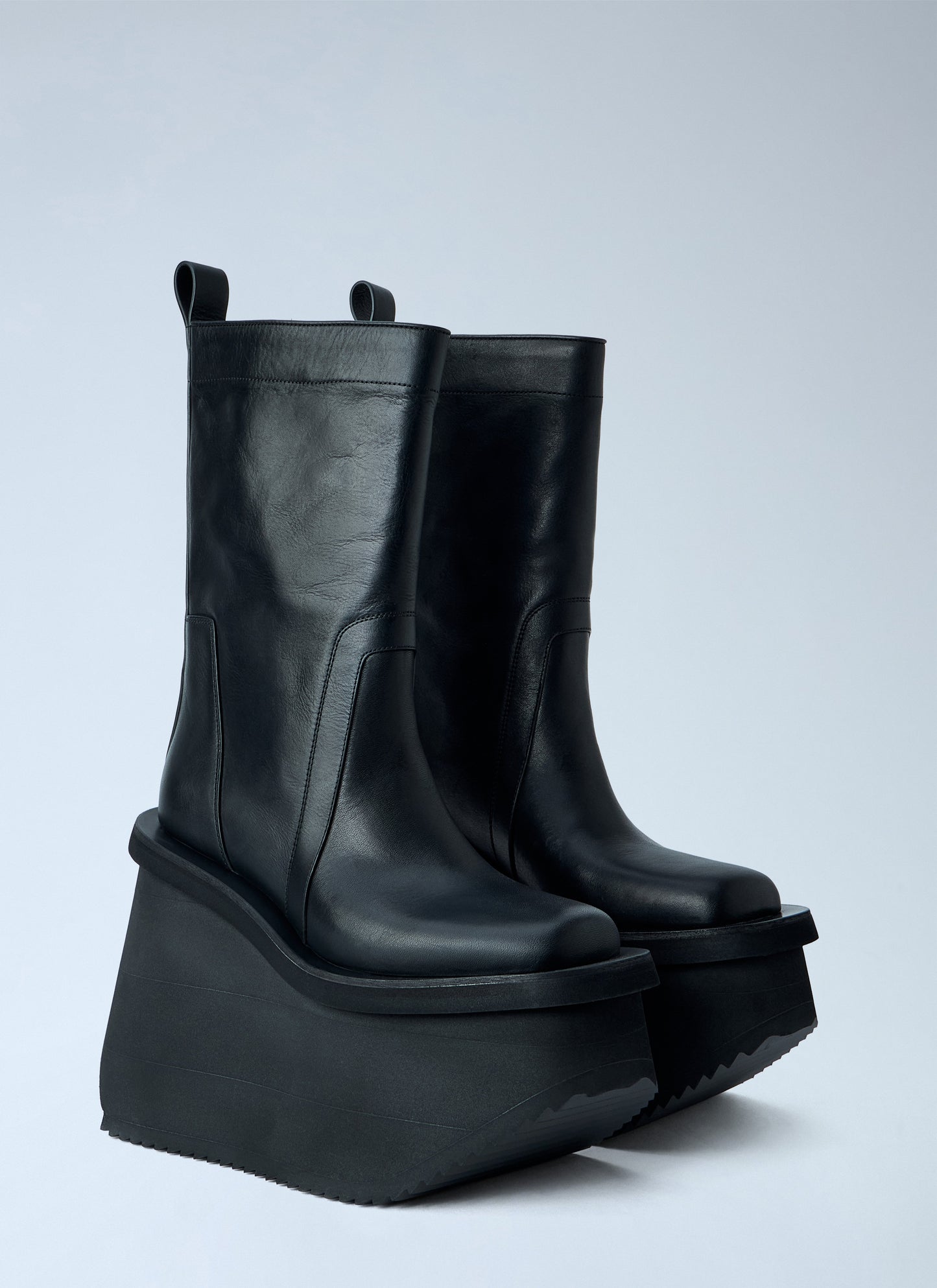 Rick Owens Women Factory Leather Boots RICK OWENS