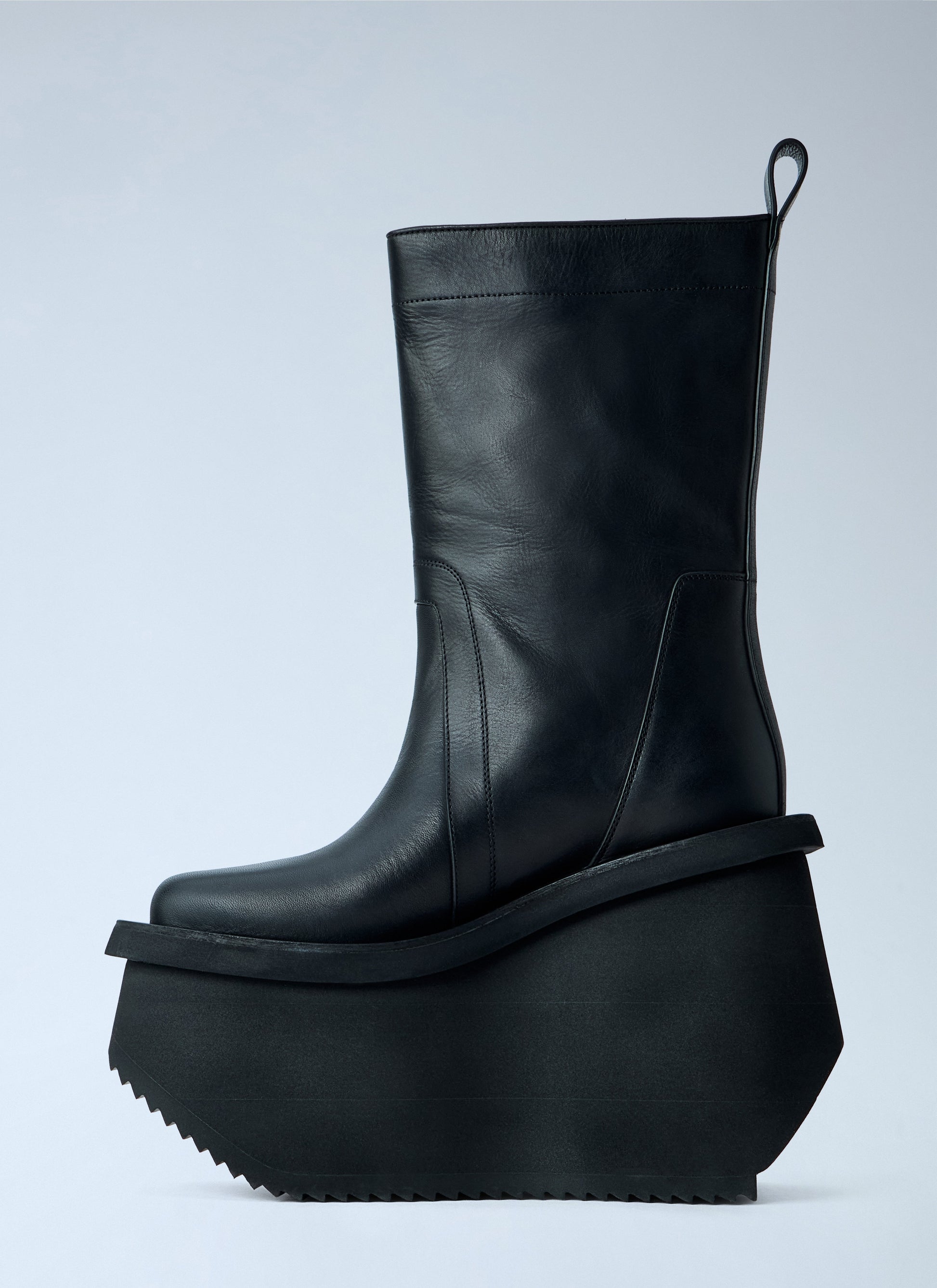 Rick Owens Women Factory Leather Boots RICK OWENS