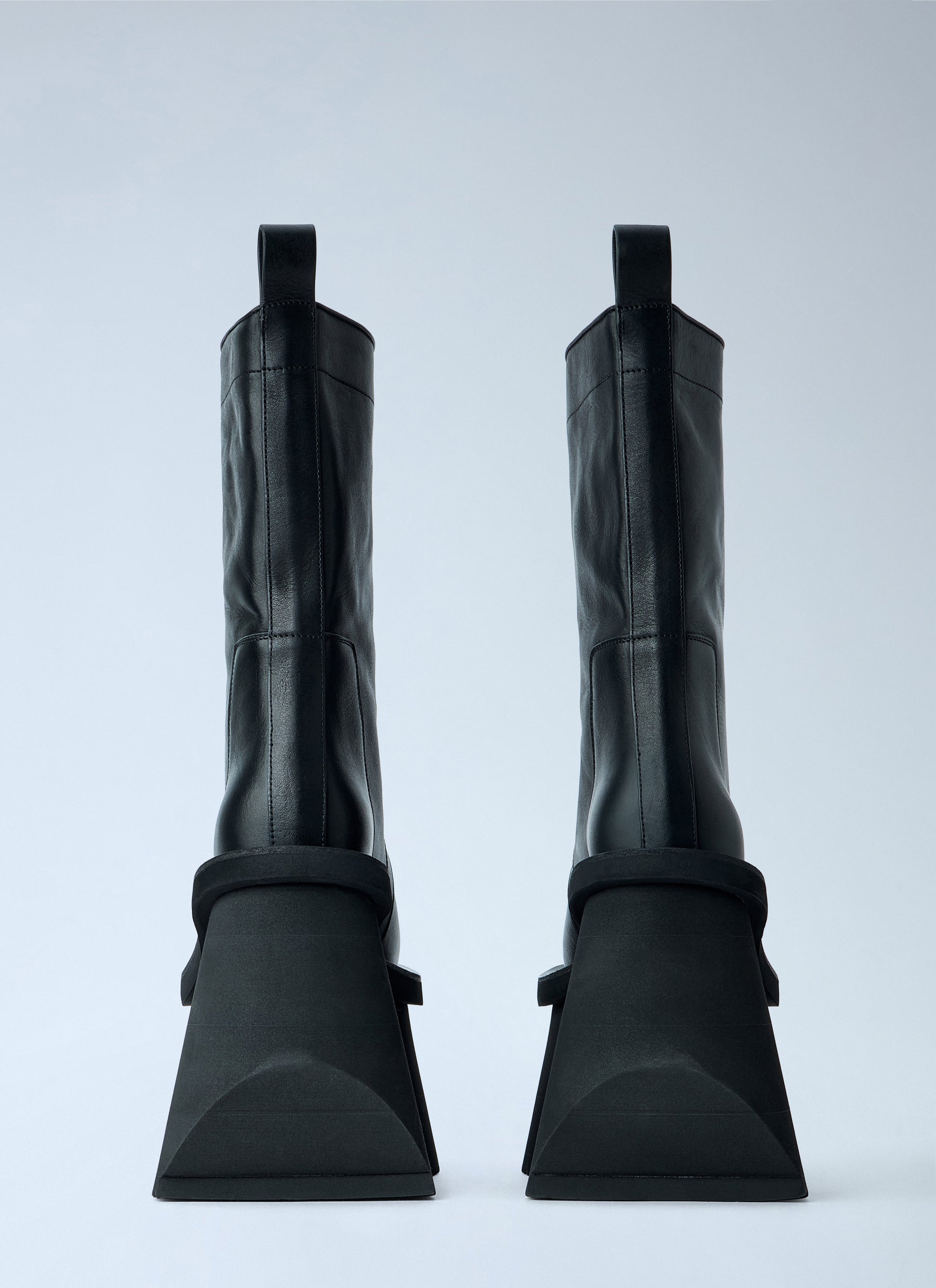 Rick Owens Women Factory Leather Boots RICK OWENS