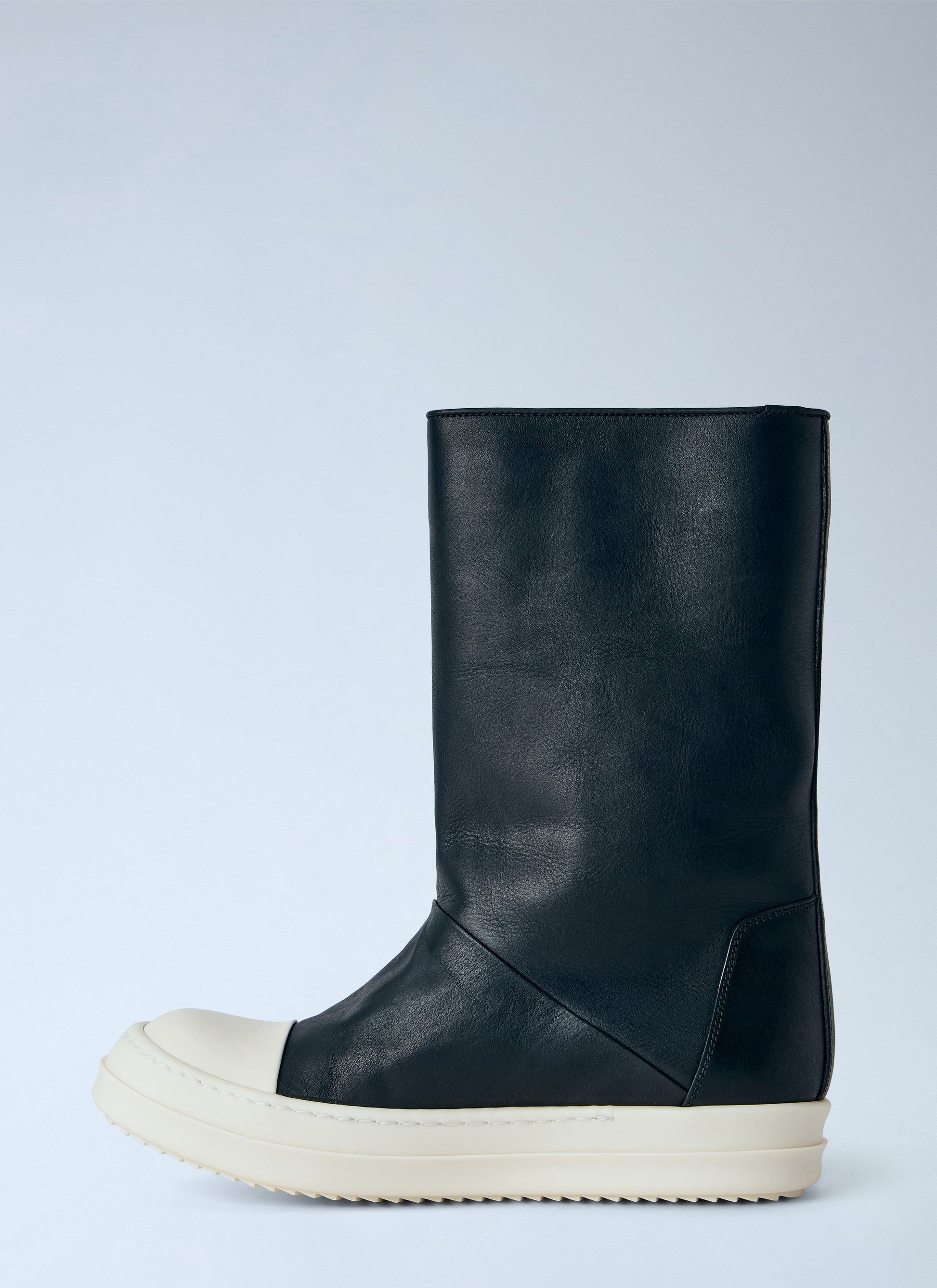 Rick Owens Women Tower High Leather Boots RICK OWENS