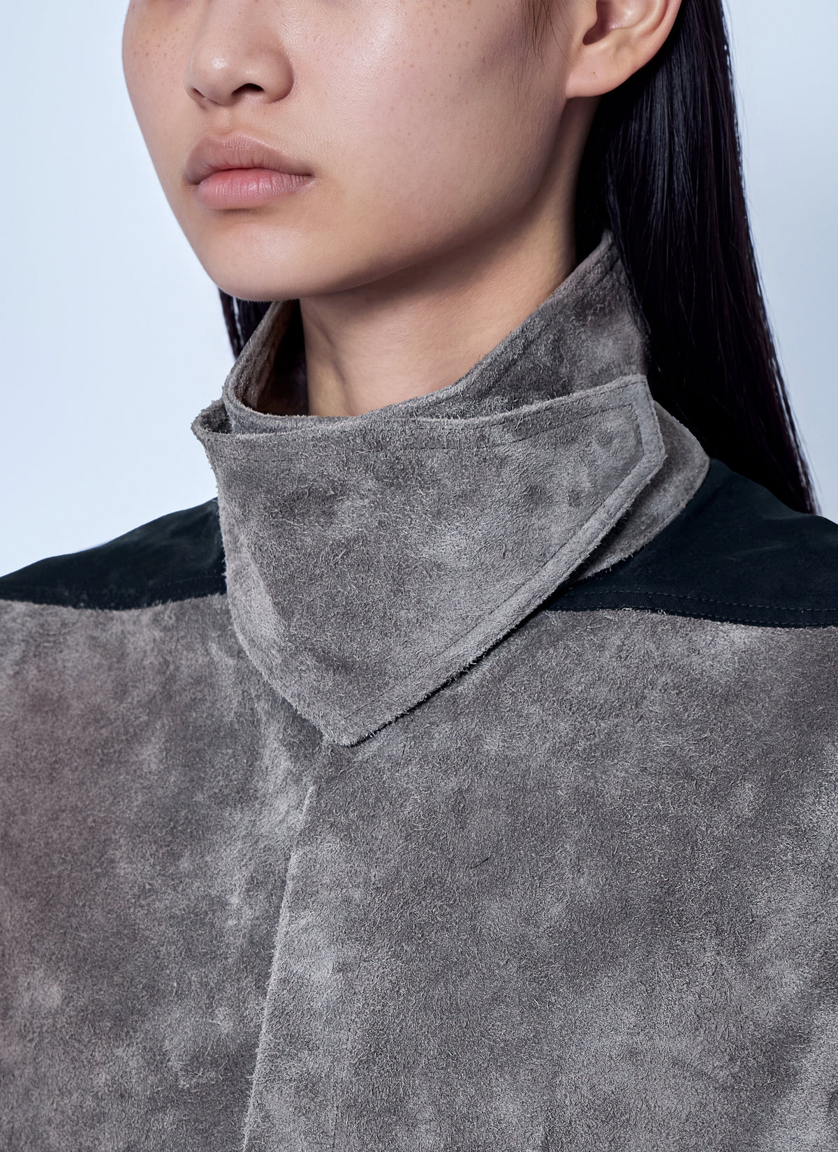 Rick Owens Women Throat Latch Short Sleeves Shirt RICK OWENS