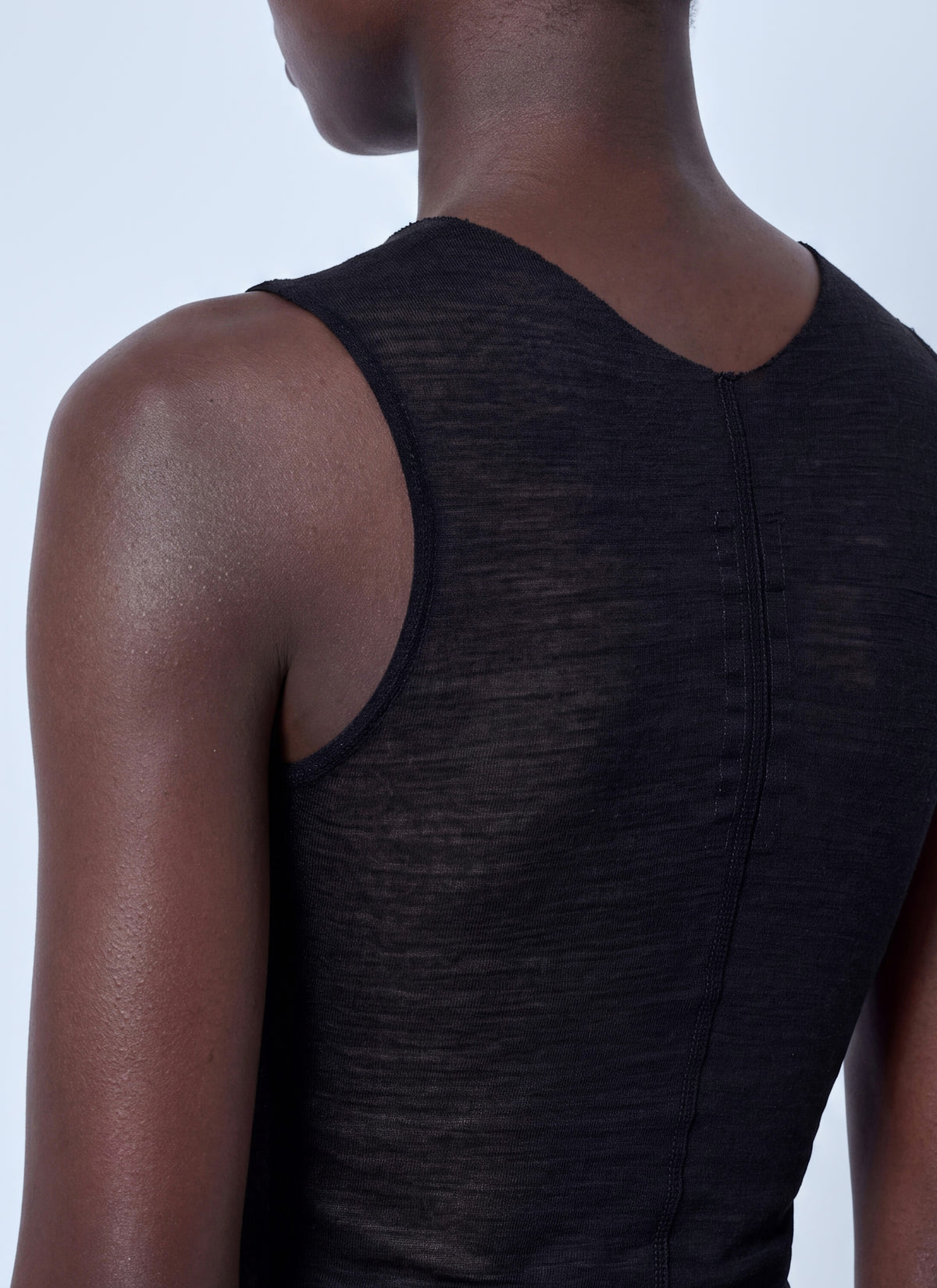 Rick Owens Women Sheer Panelled Top