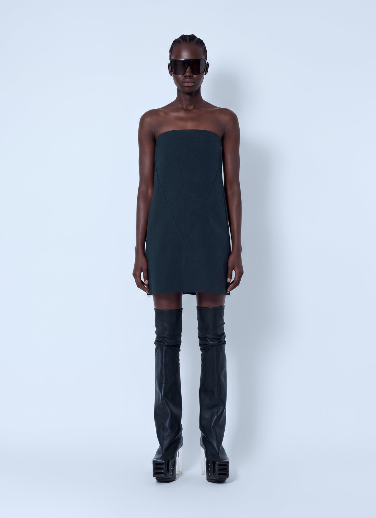 Rick Owens Women Cropped Sheath Mini Dress RICK OWENS