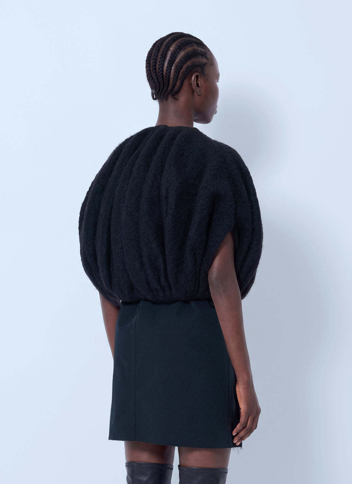Rick Owens Women Temple Bubble Cropped Top RICK OWENS