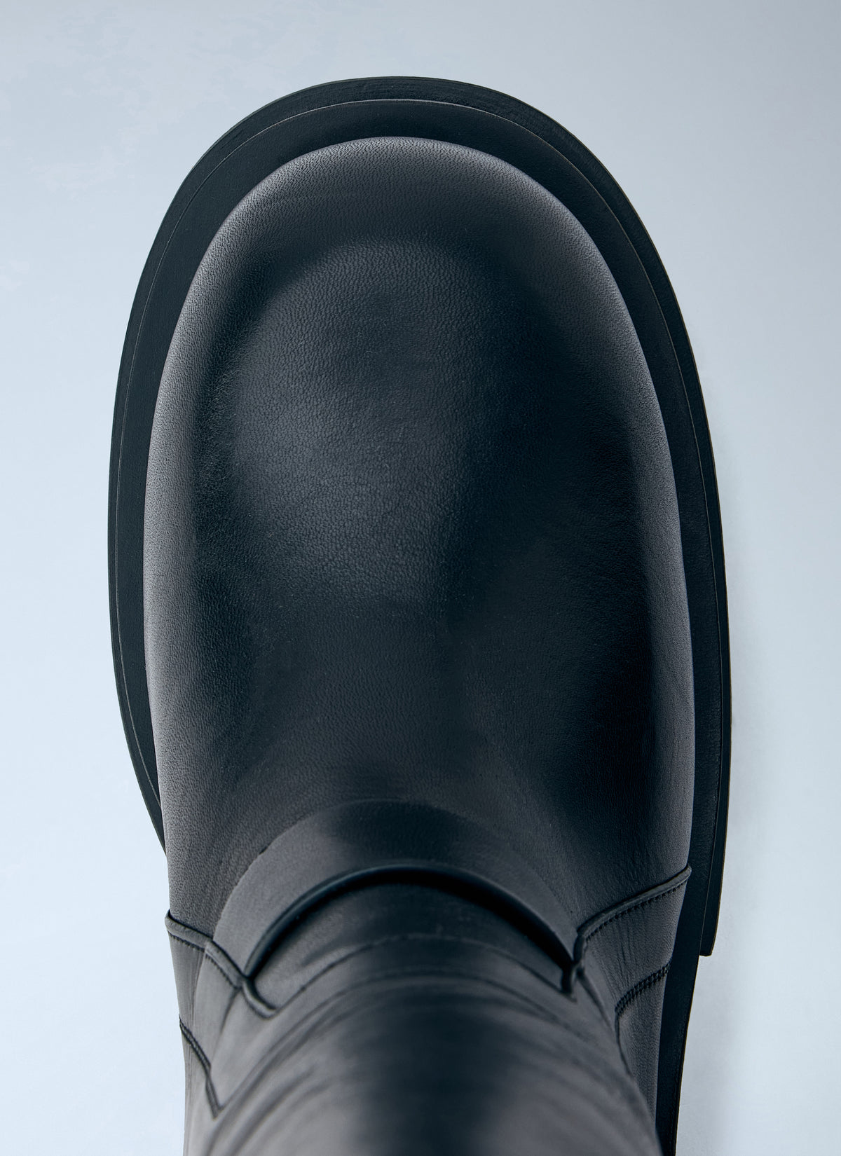 Rick Owens Women Pull On Bogun Leather Boots RICK OWENS