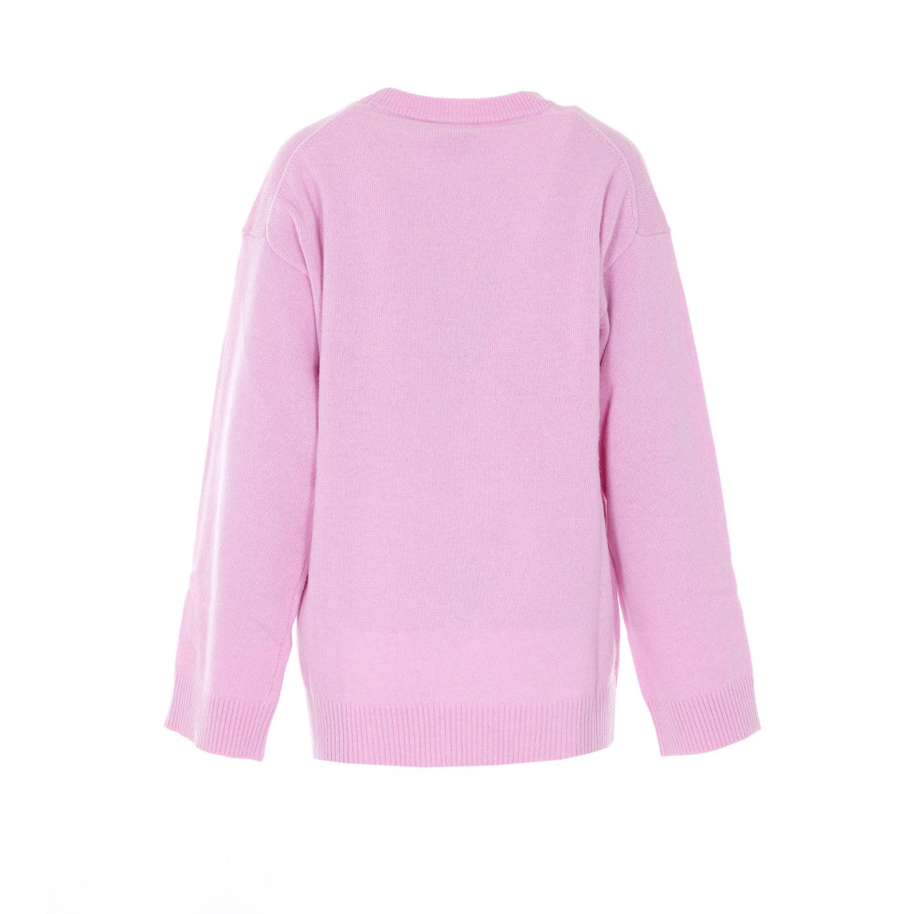 Ganni Women Ring Of A Roses Print Logo Sweater GANNI