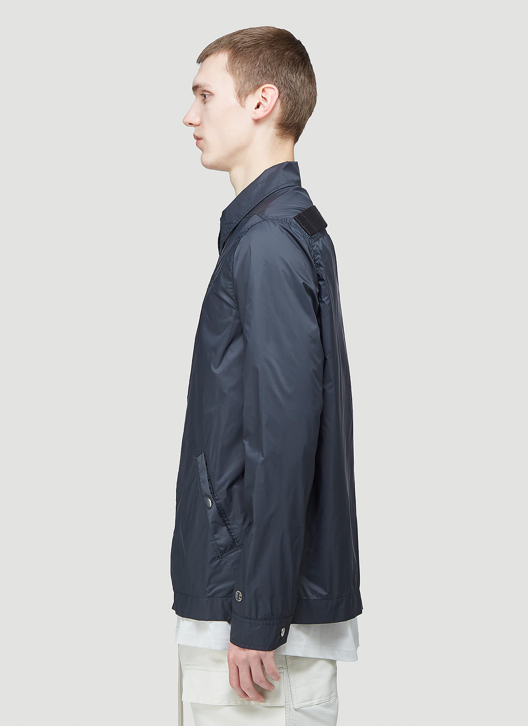 Rick Owens X Champion Men Worker Windbreaker Jacket RICK OWENS