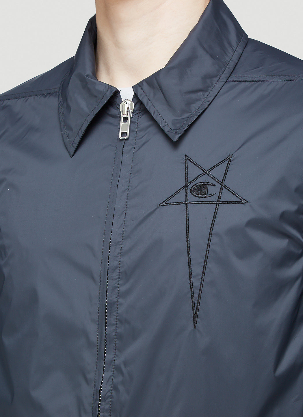 Rick Owens X Champion Men Worker Windbreaker Jacket RICK OWENS