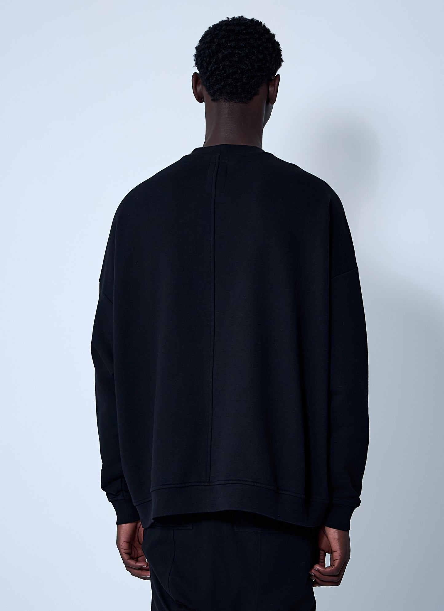 Rick Owens X Champion Men Text Print Sweatshirt RICK OWENS