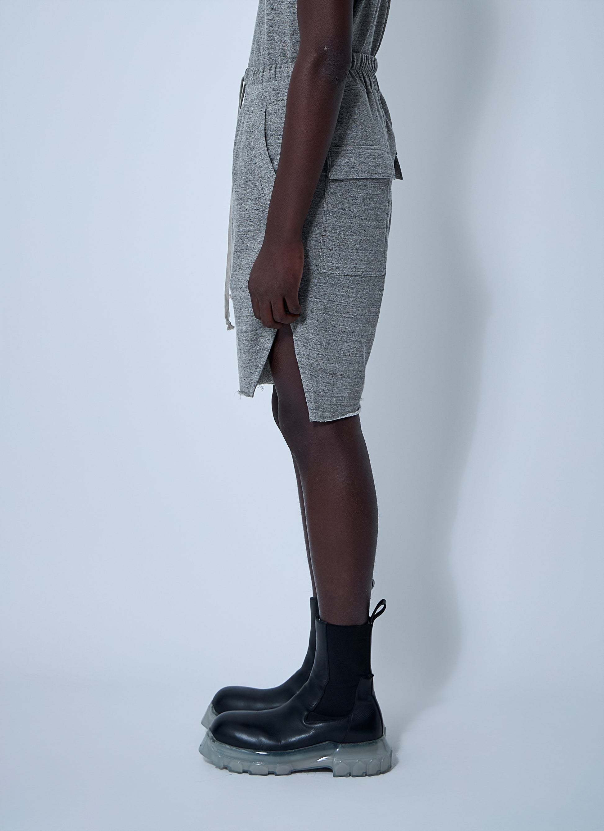 Rick Owens X Champion Men Beveled Pods Shorts RICK OWENS