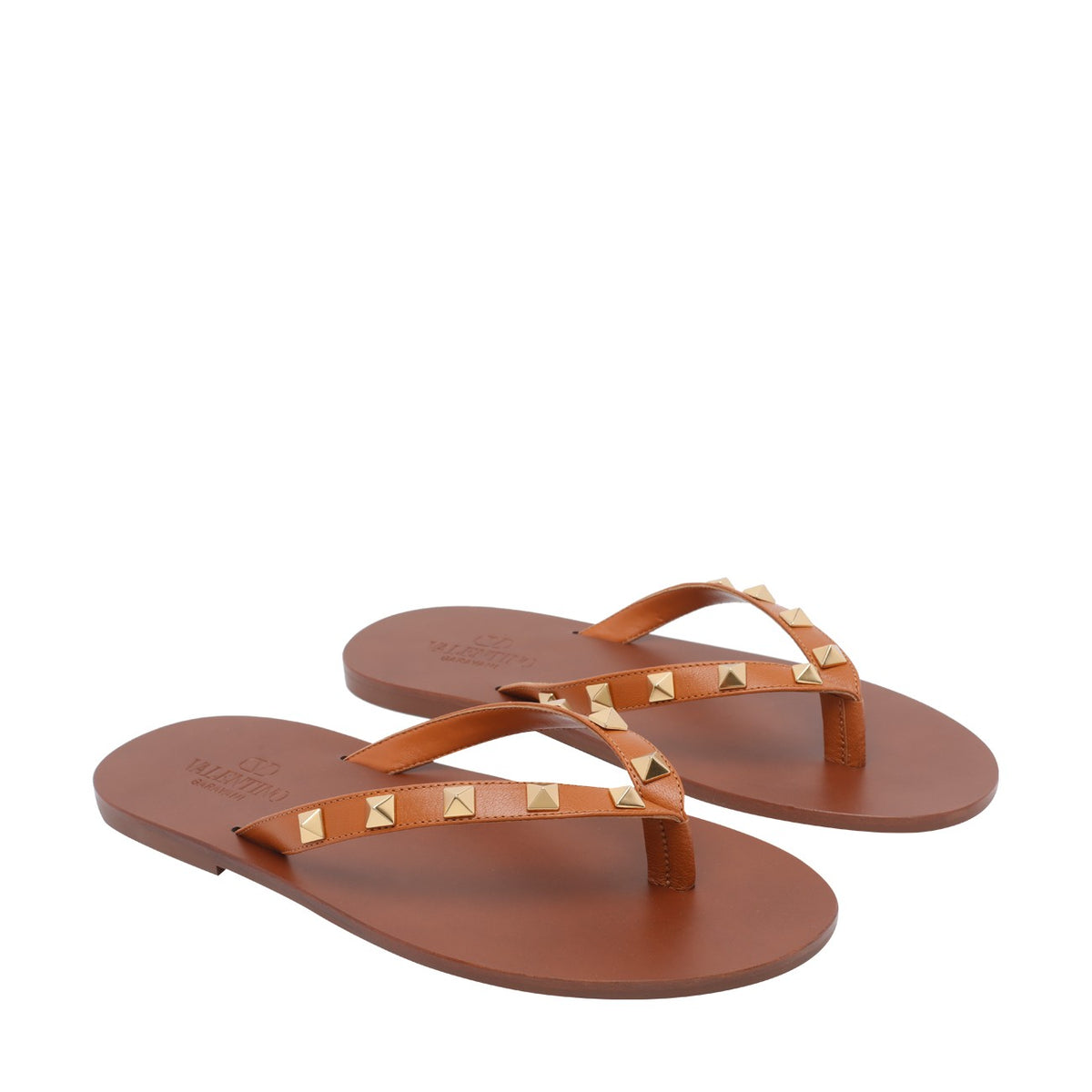 Valentino Garavani Men Rockstud Flip Flops VALENTINO GARAVANI
