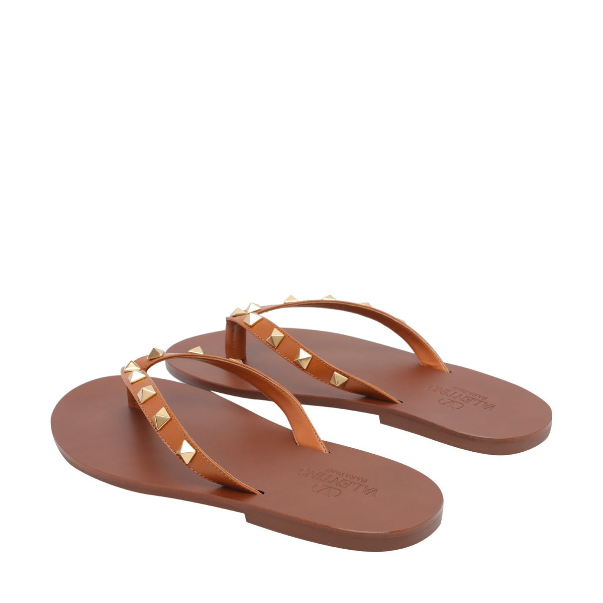Valentino Garavani Men Rockstud Flip Flops VALENTINO GARAVANI