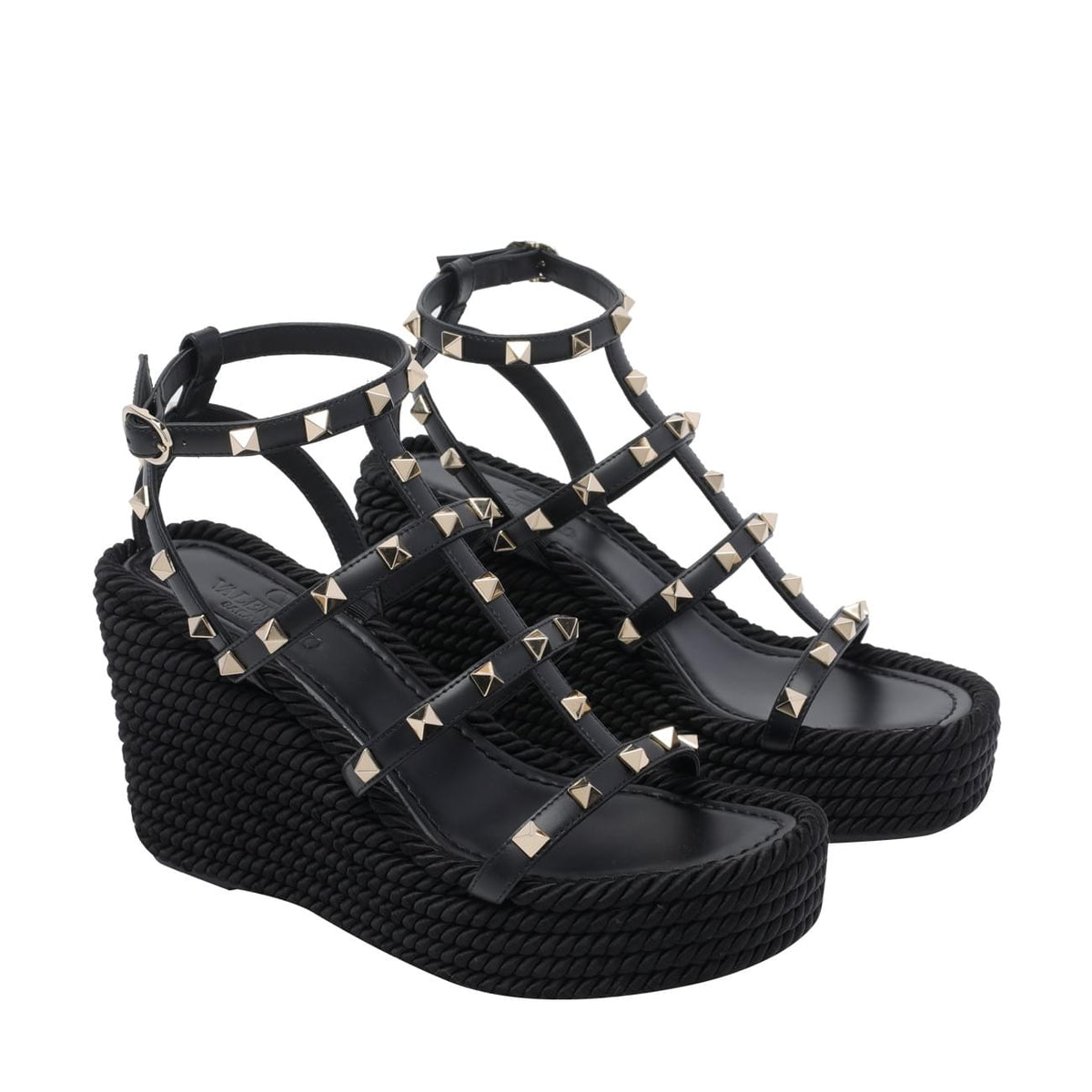Valentino Garavani Women Rockstud Wedge Sandals VALENTINO GARAVANI