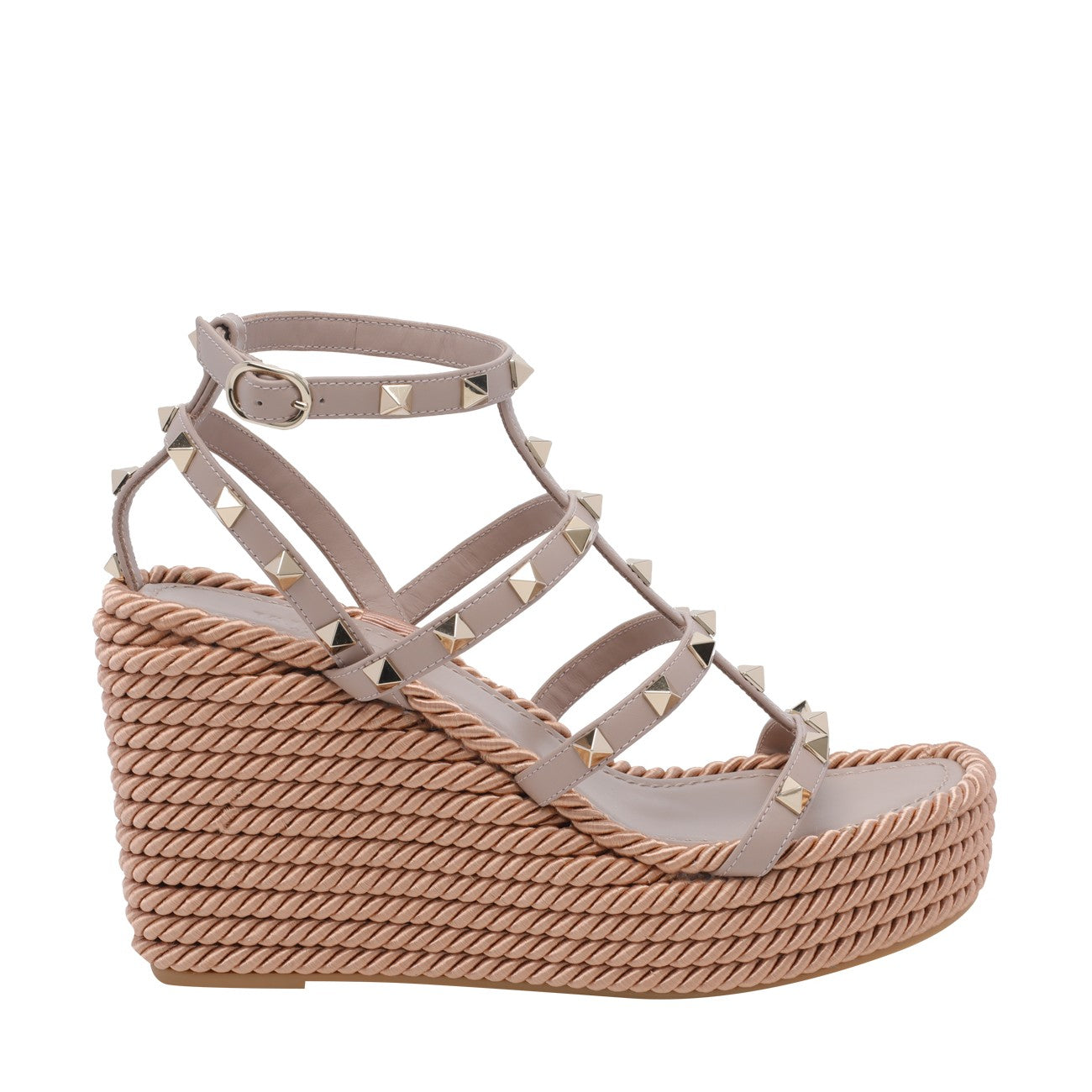 Valentino Garavani Women Rockstud Wedged Sandals VALENTINO GARAVANI