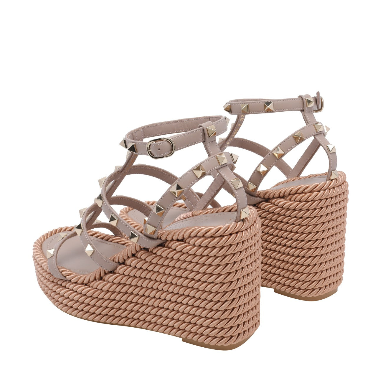 Valentino Garavani Women Rockstud Wedged Sandals VALENTINO GARAVANI