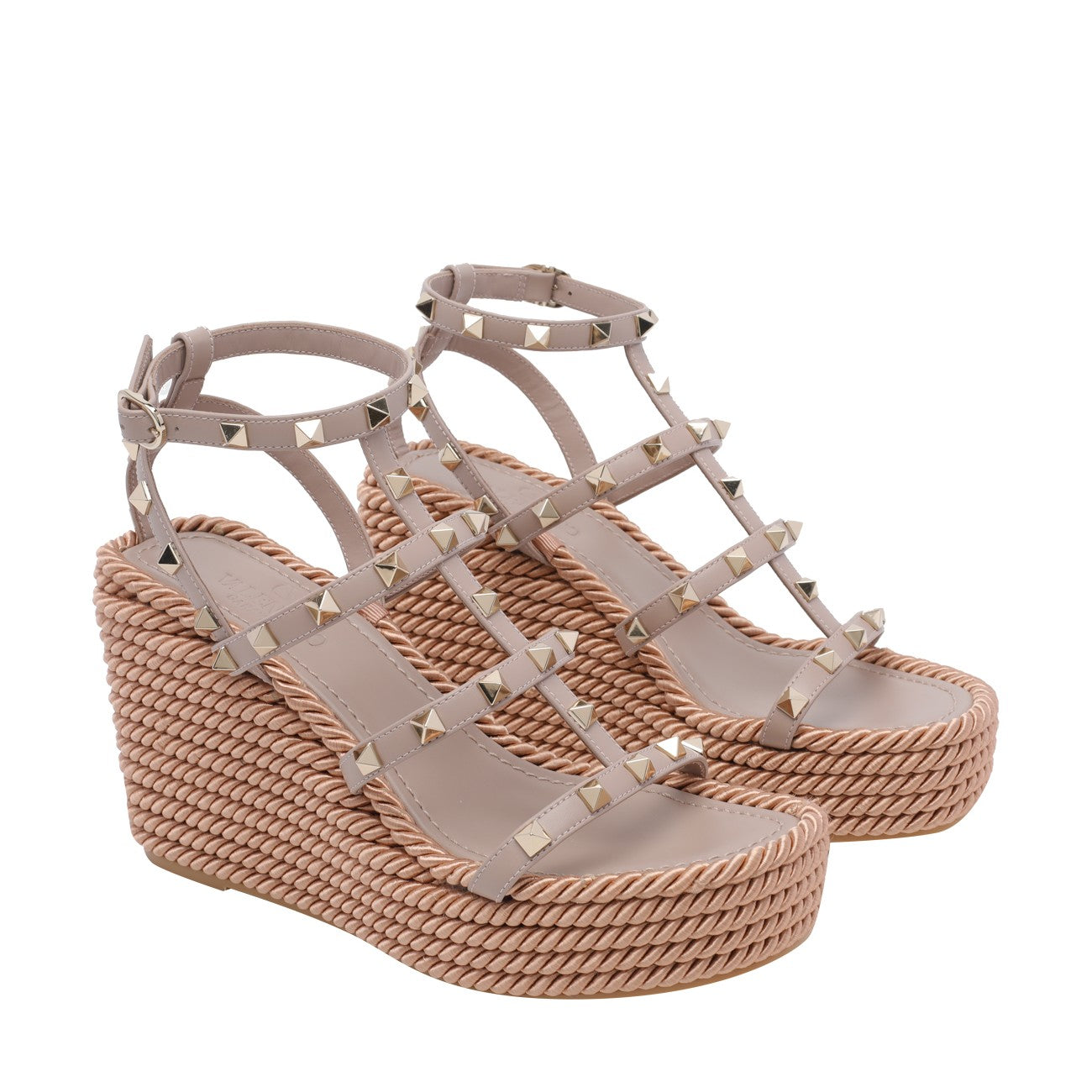 Valentino Garavani Women Rockstud Wedged Sandals VALENTINO GARAVANI