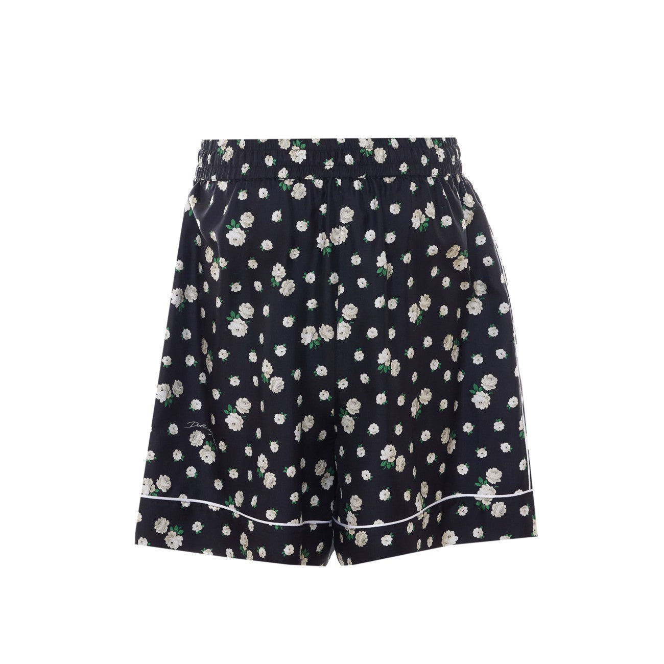 Dolce&Gabbana Women Roses And Lilies Of The Valley-Print Shorts DOLCE & GABBANA