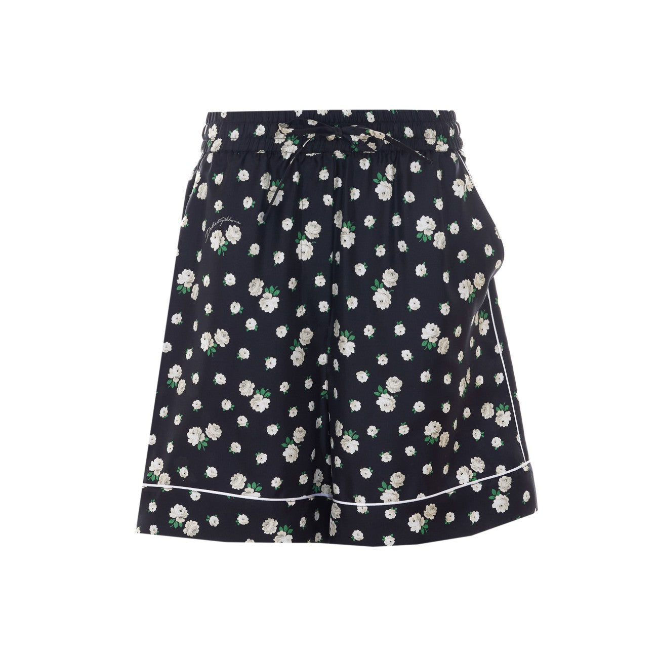 Dolce&Gabbana Women Roses And Lilies Of The Valley-Print Shorts DOLCE & GABBANA