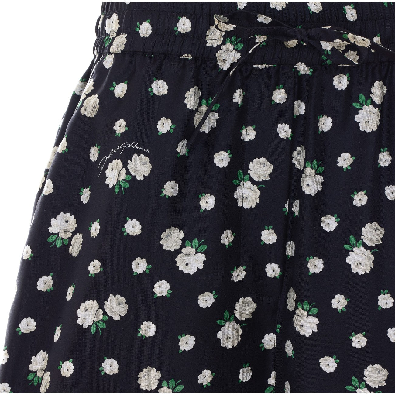 Dolce&Gabbana Women Roses And Lilies Of The Valley-Print Shorts DOLCE & GABBANA