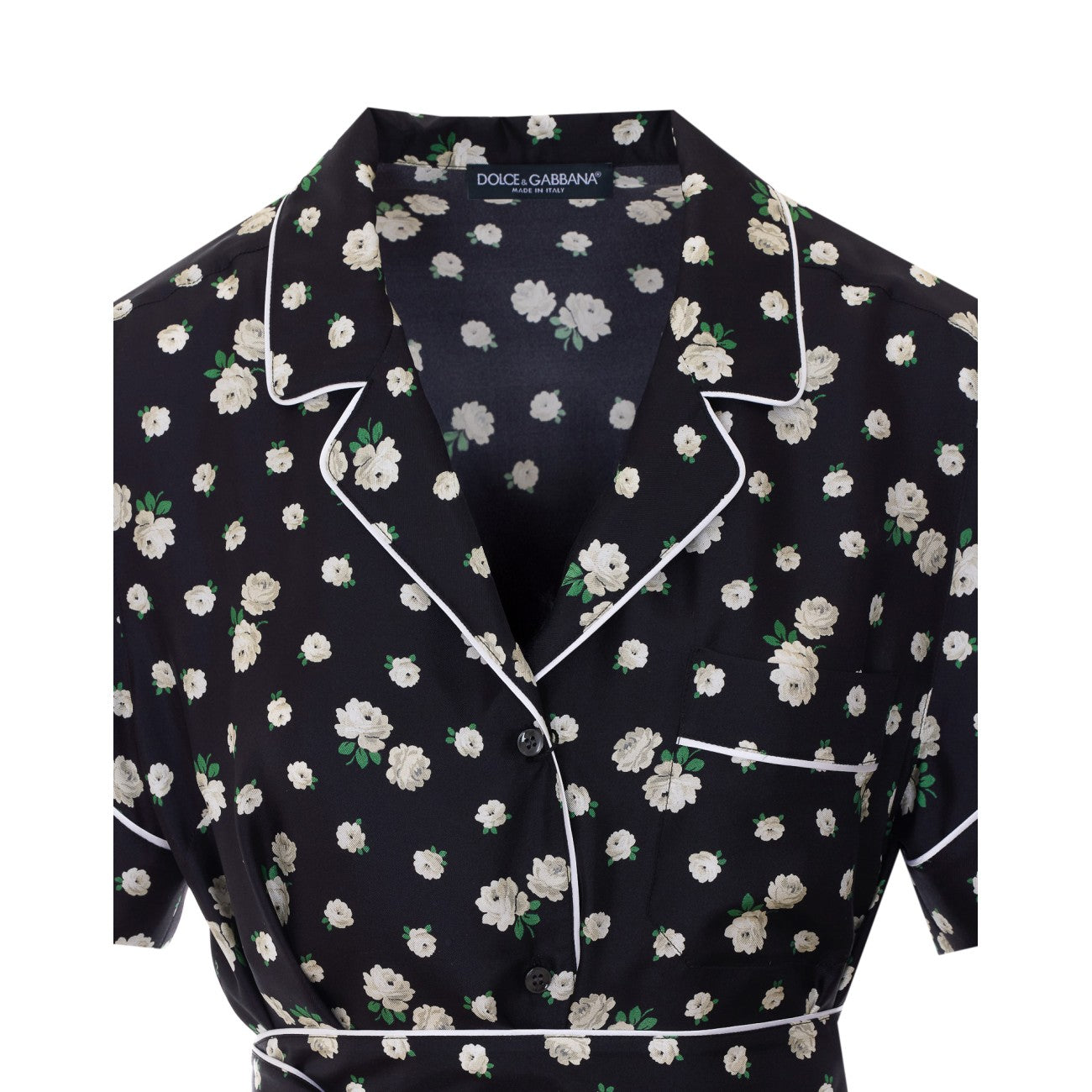 Dolce&Gabbana Women Roses And Lily Of The Valley Print Vanity Shirt DOLCE & GABBANA