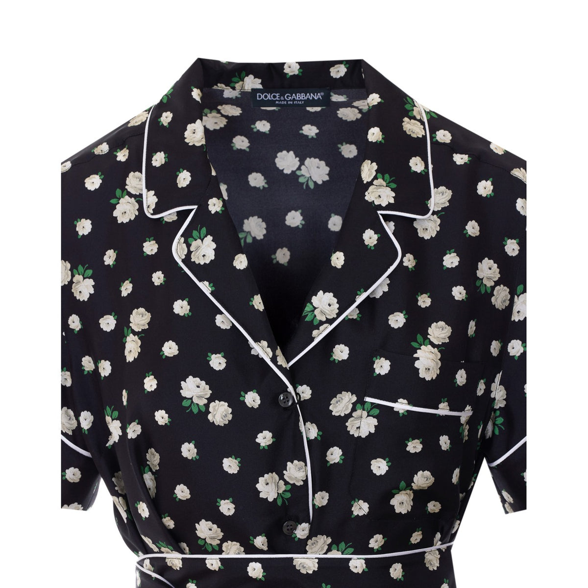 Dolce&Gabbana Women Roses And Lily Of The Valley Print Vanity Shirt DOLCE & GABBANA