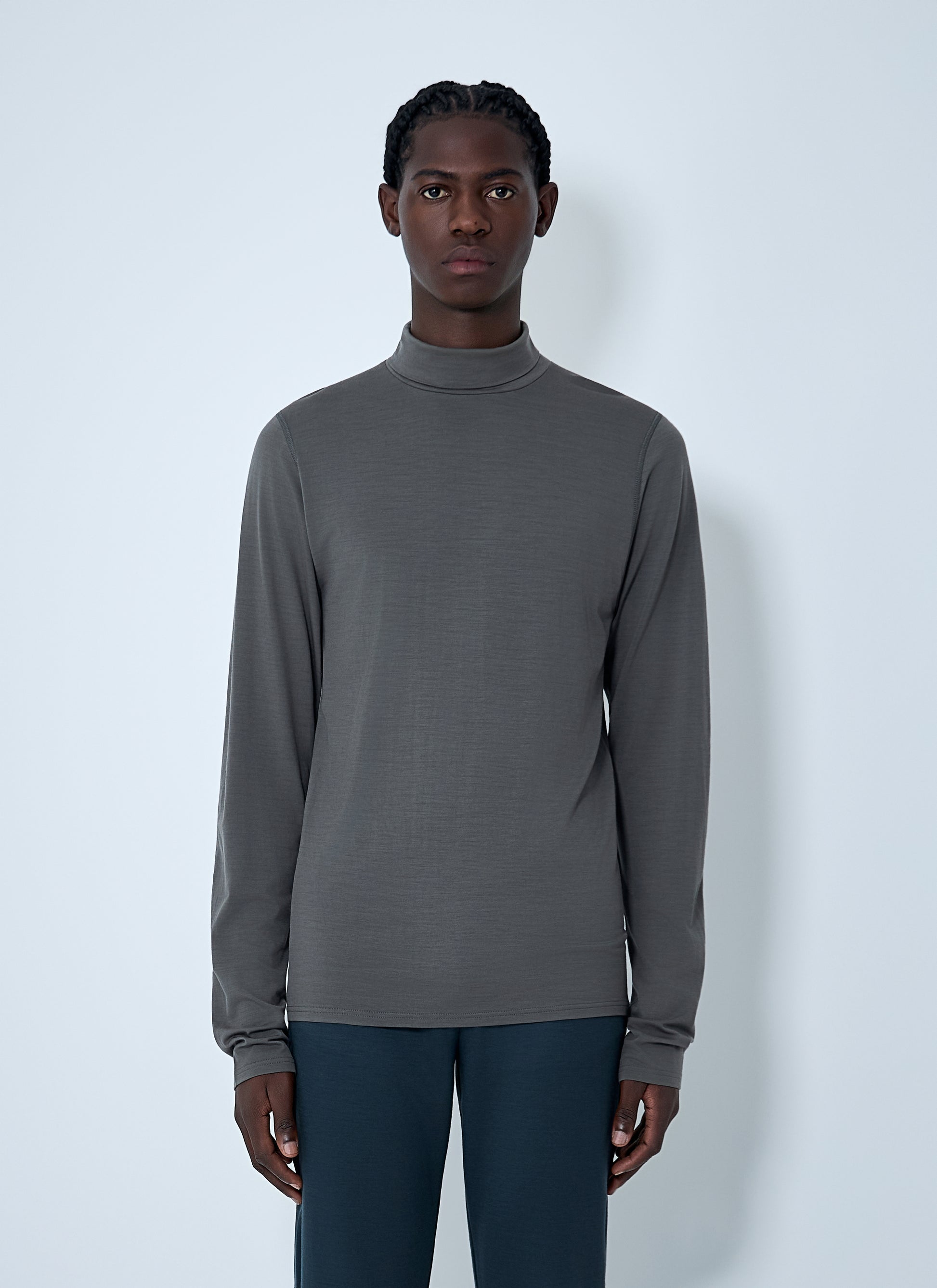 Rier Men Wool Turtleneck Sweater RIER