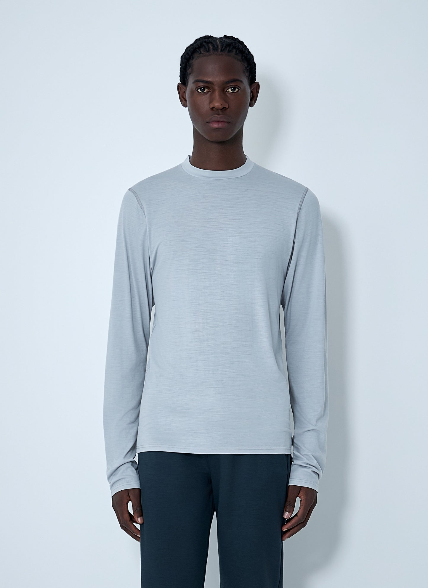 Rier Men Long Sleeve Crewneck Top RIER