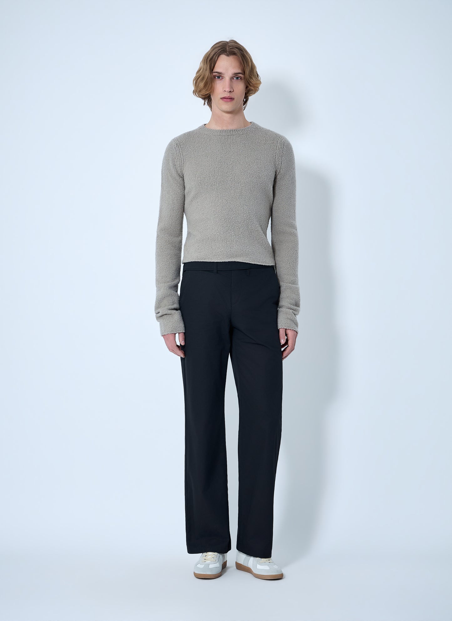 Rier Men Tailored Trousers In Twill Weave RIER