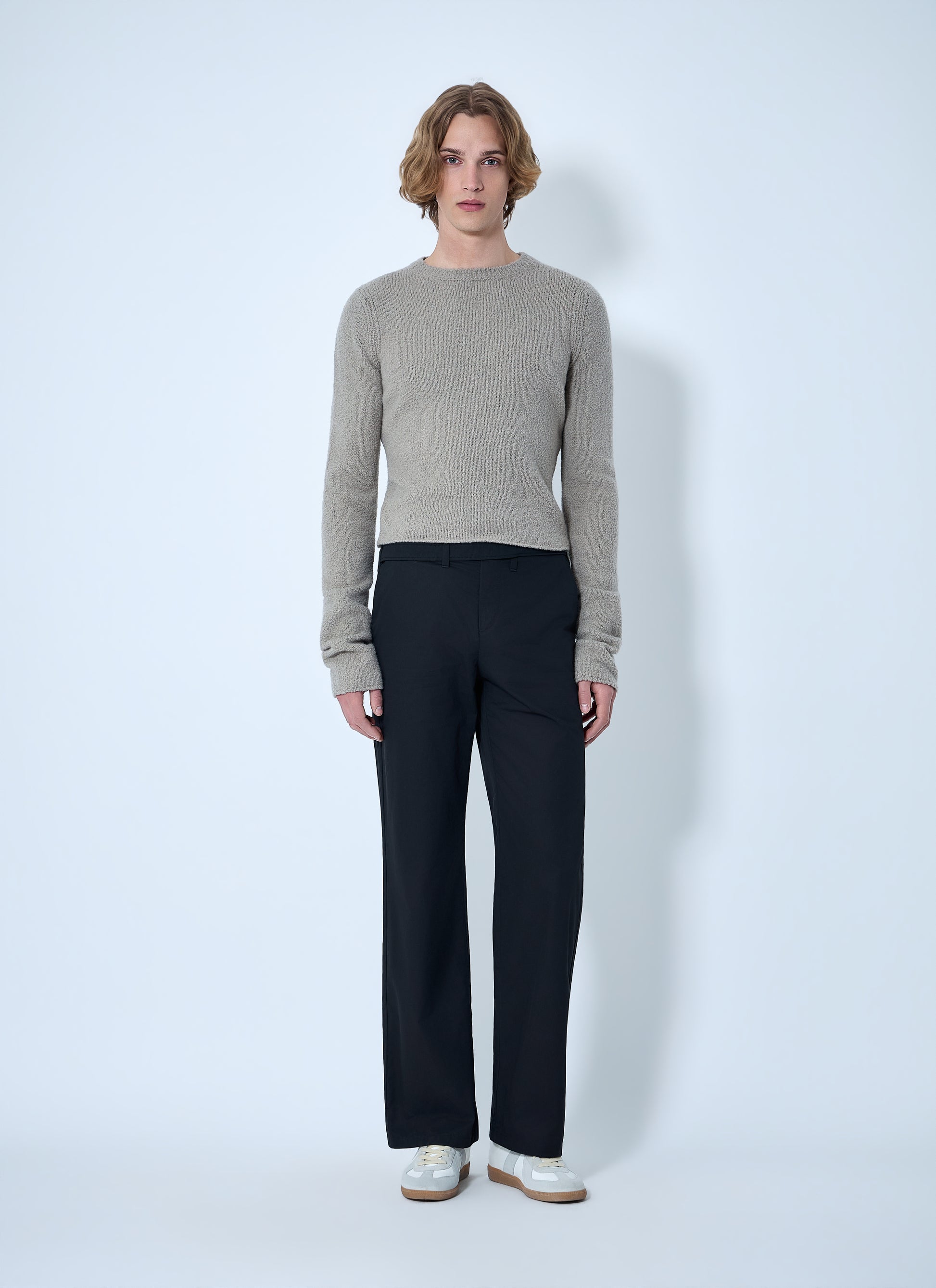 Rier Men Tailored Trousers In Twill Weave RIER