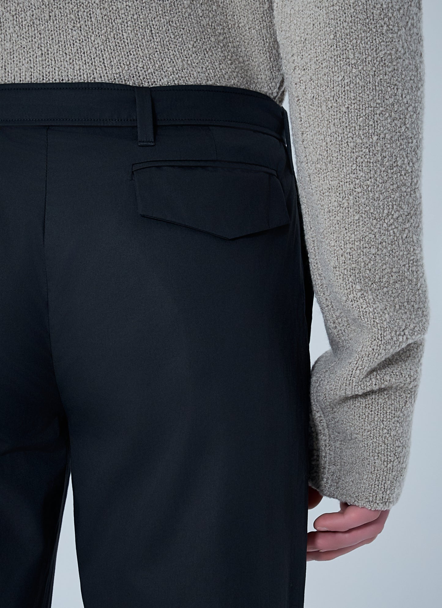 Rier Men Tailored Trousers In Twill Weave RIER