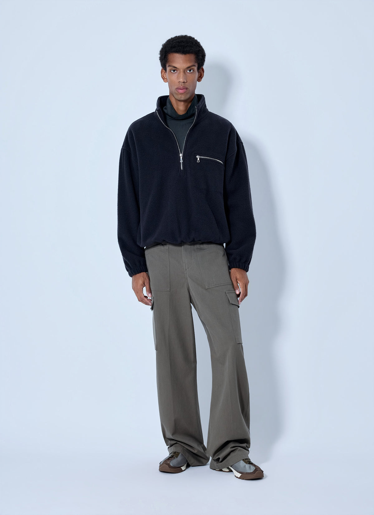 Rier Men Polar Fleece Sweatshirt RIER