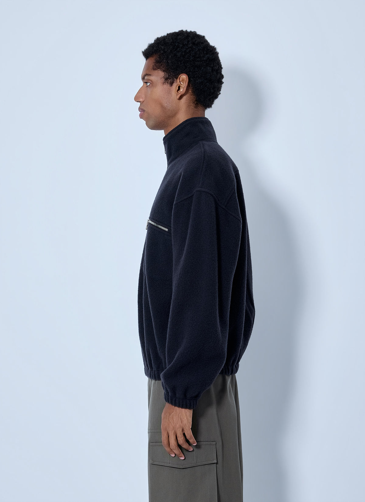 Rier Men Polar Fleece Sweatshirt RIER