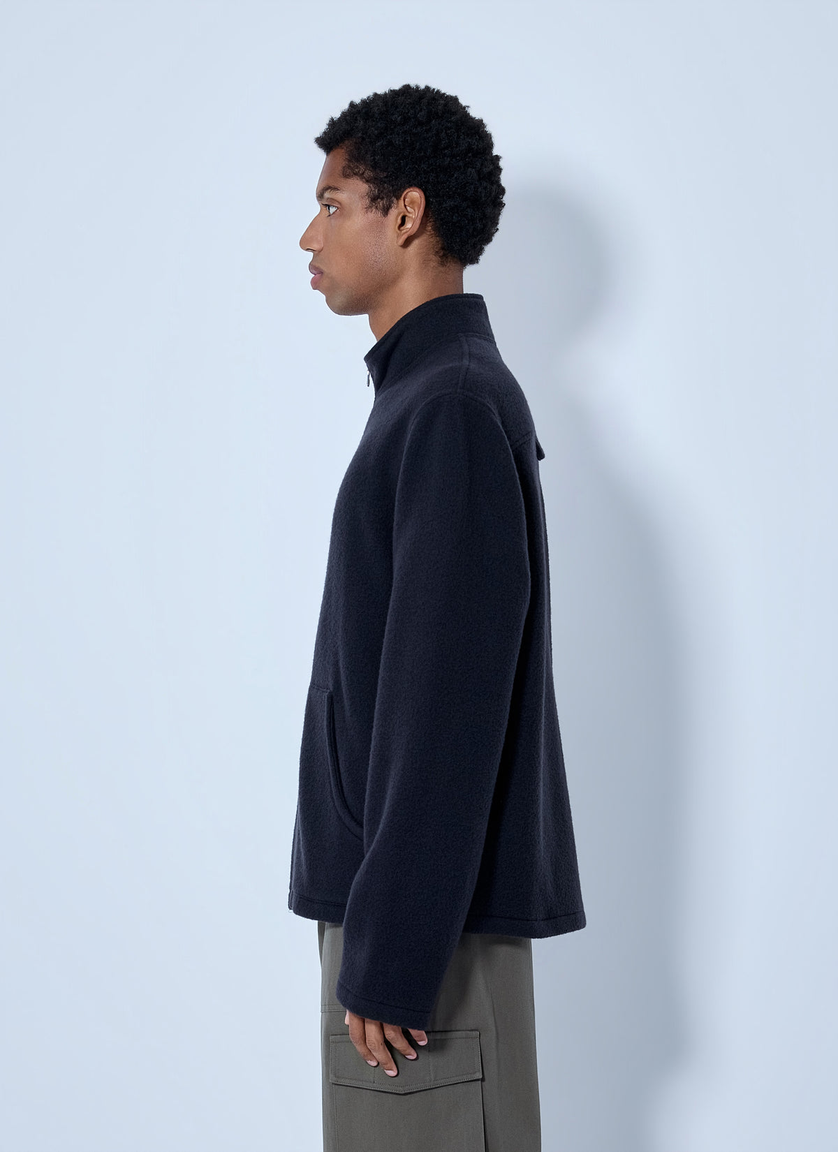 Rier Men Fleece Full Zip Sweatshirt RIER