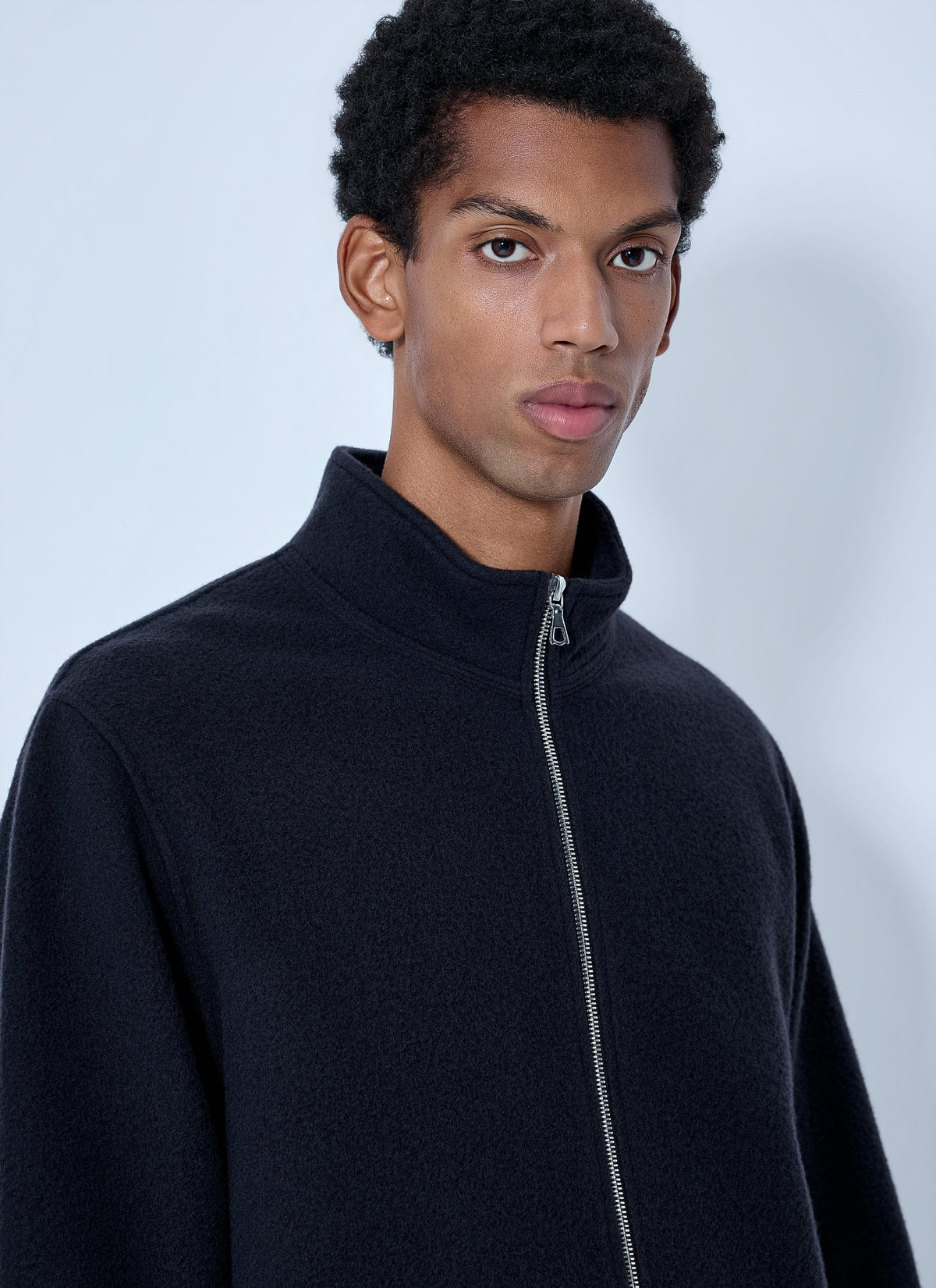 Rier Men Fleece Full Zip Sweatshirt RIER