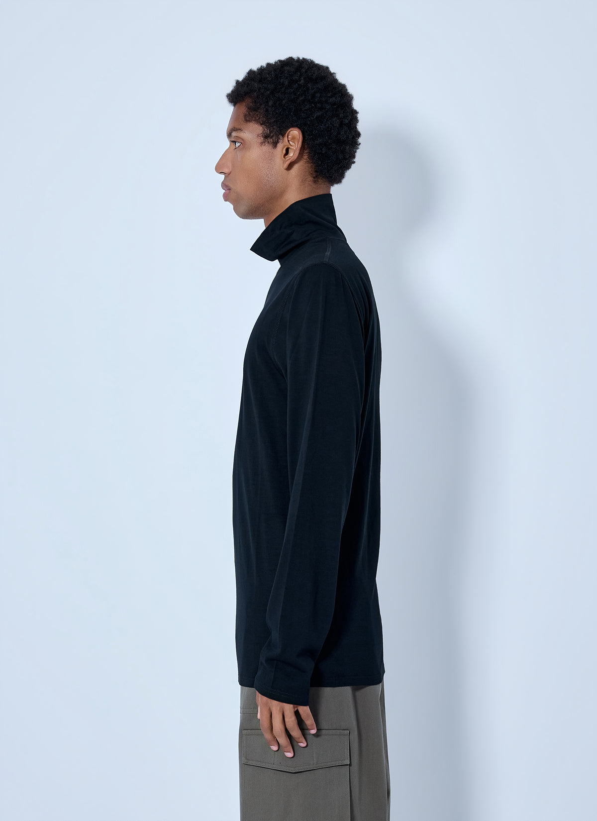 Rier Men Polar Jersey Turtleneck RIER
