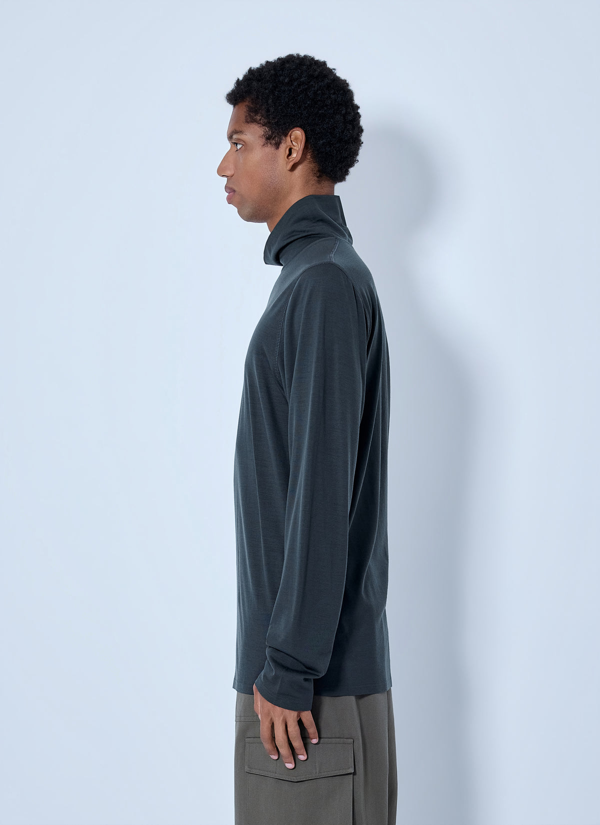 Rier Men Polar Jersey Turtleneck RIER