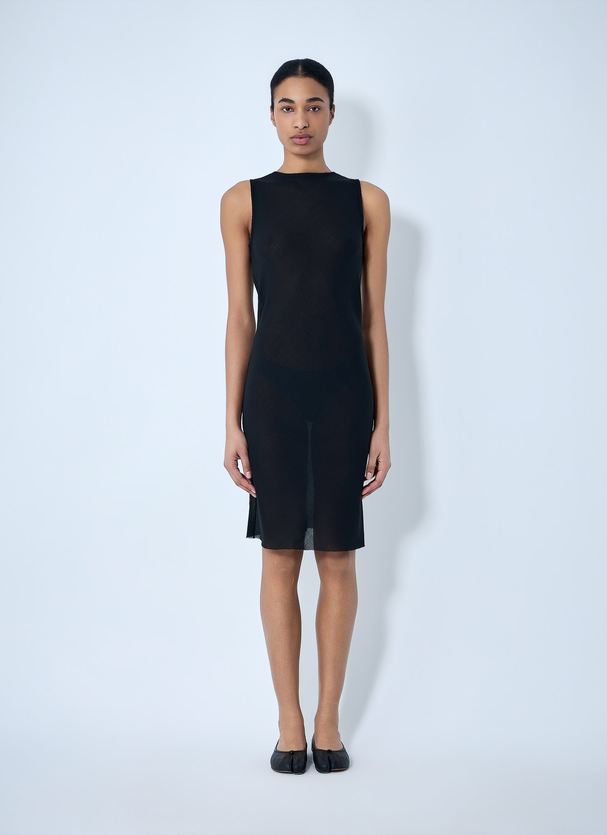 Rier Women Sleeveless Mesh Midi Dress RIER