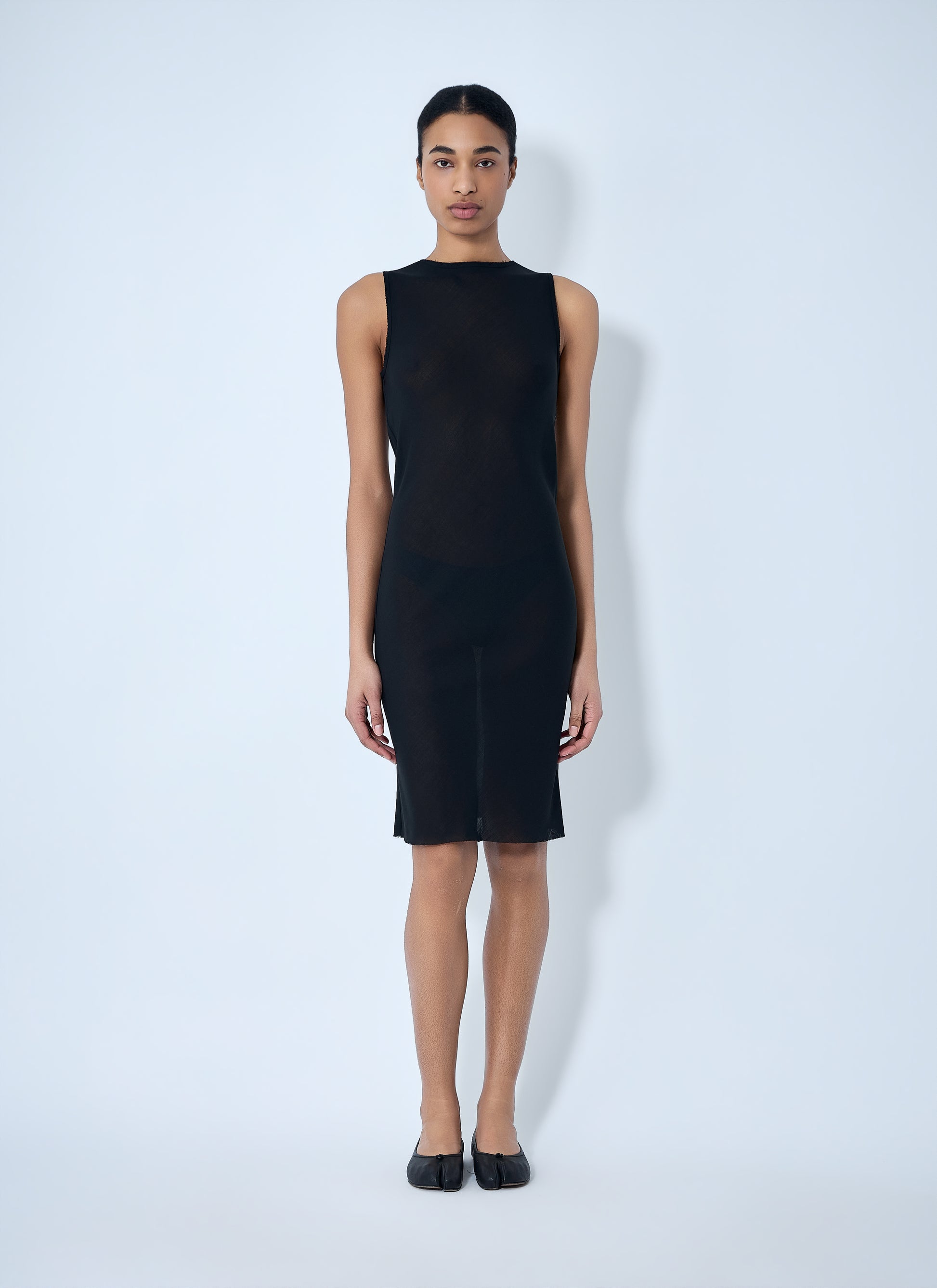Rier Women Sleeveless Mesh Midi Dress RIER