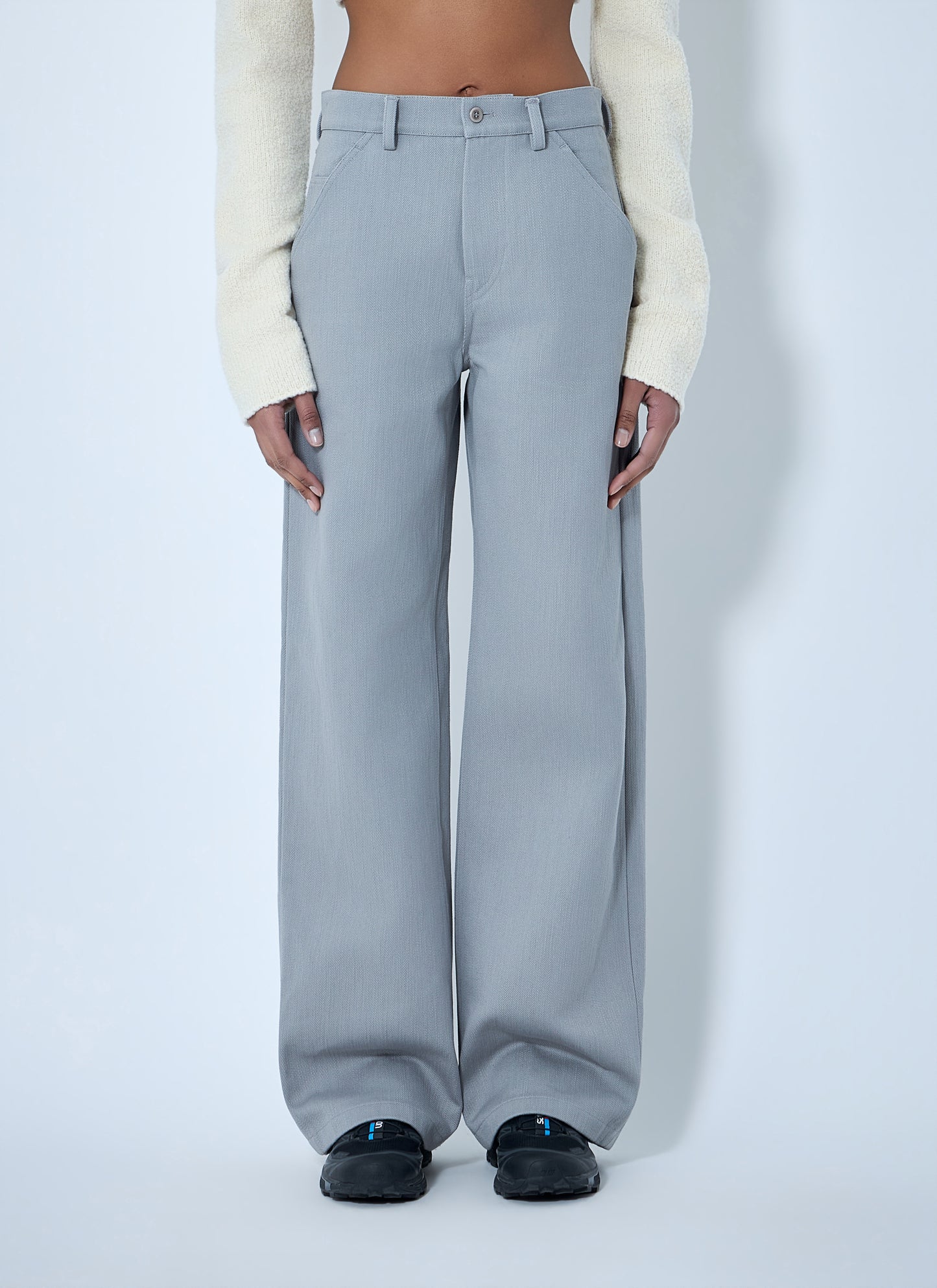 Rier Women Wide-Leg Tailored Trousers RIER