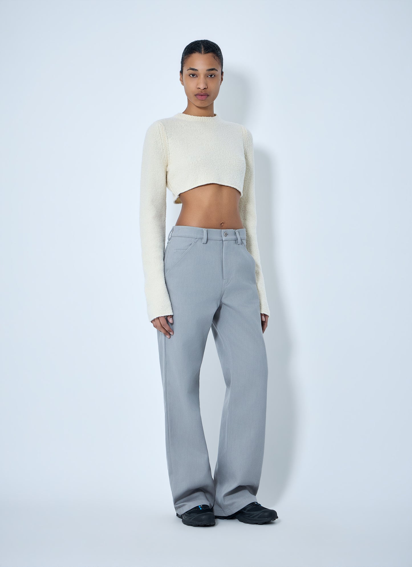 Rier Women Wide-Leg Tailored Trousers RIER