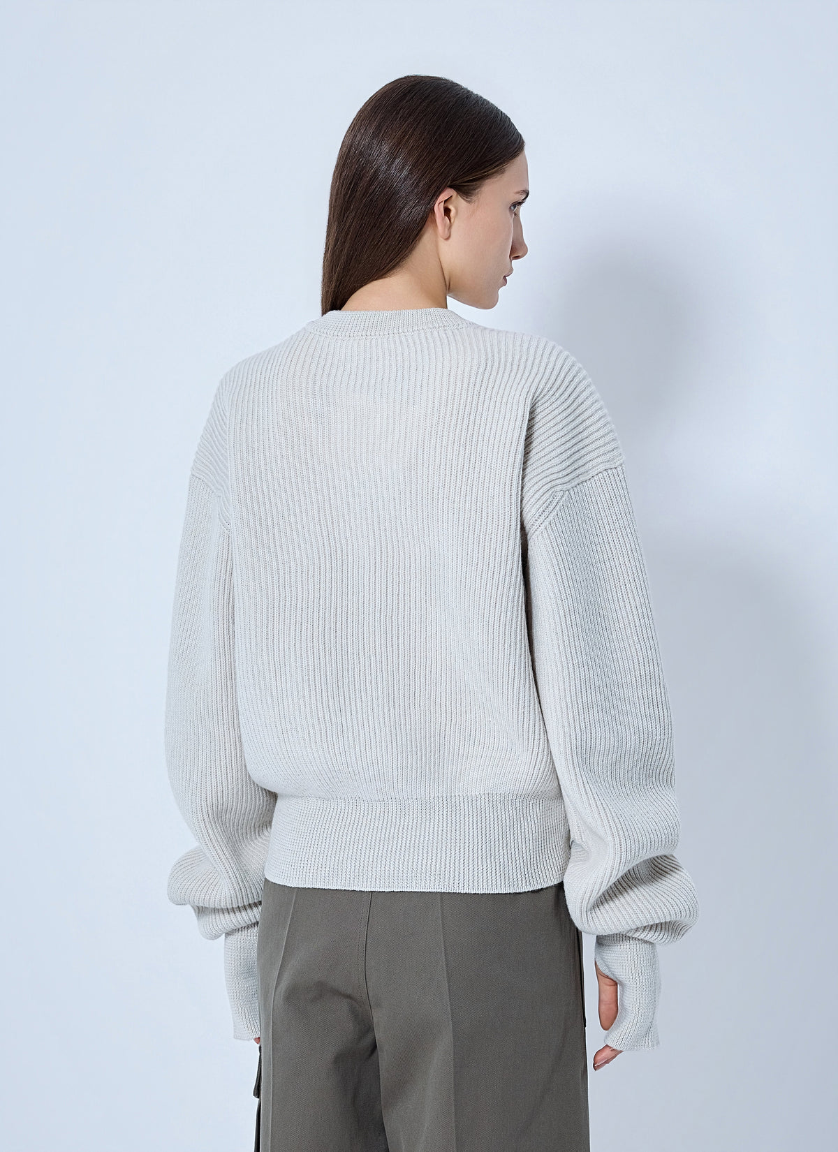 Rier Women Roundneck Zip Utility Sweater RIER