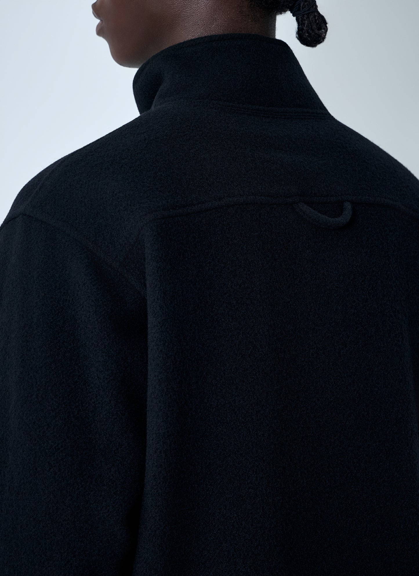Rier Men Zip-Up Fleece Sweatshirt RIER